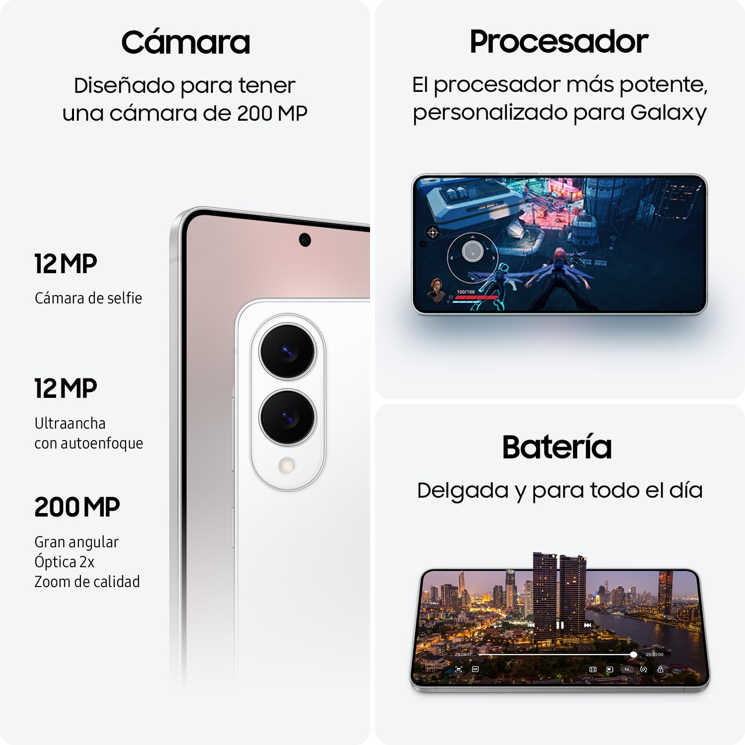 Samsung Celular Galaxy S25 Edge Negro 256GB Ultradelgado