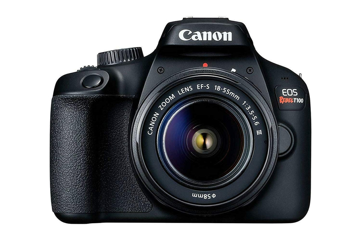 Canon EOS Rebel T100 / 4000D DSLR Cámara (con 18-55 III) (Reacondicionado)