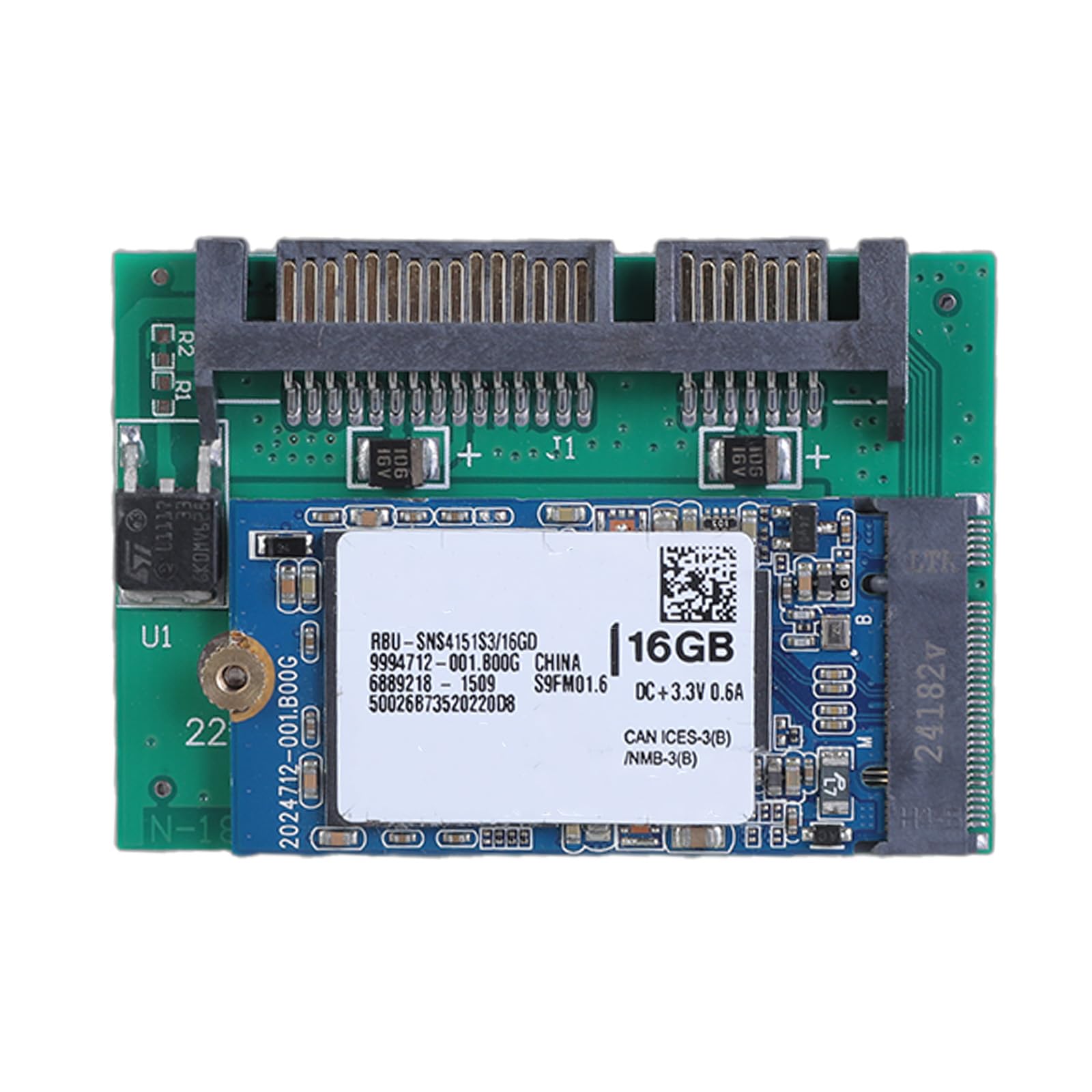 TIANQUXNGI - Unidades internas de estado sólido de 16 G, disco duro de 16 G, 6 Gbps, para computadora portátil, discos duros, disco y almacenamiento interno