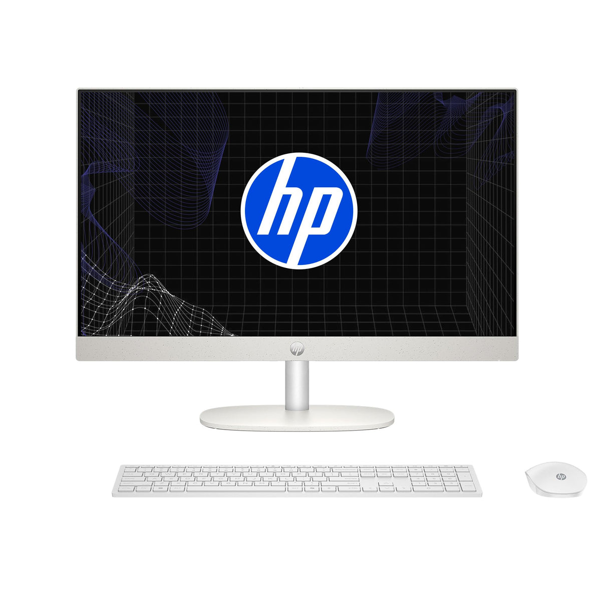 HP All-in-One 24-cr0330la, Desktop PC, Intel Core i3, 8 GB RAM, 512 GB SSD, FHD, 23.8", Windows 11 Home, Garantía México, Blanco
