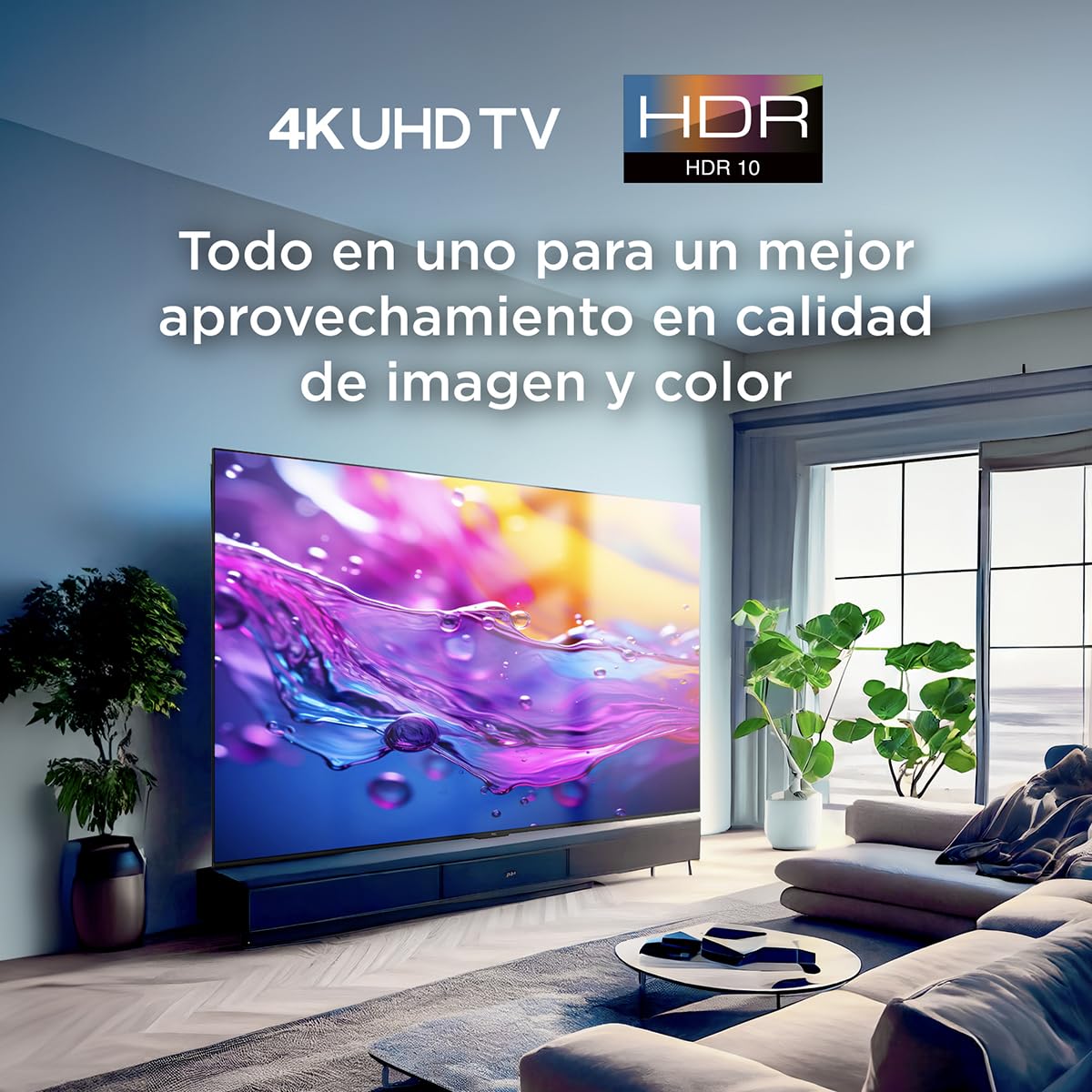 TCL Televisión Pantalla 55 Pulgadas Google TV 4K UHD 55S451G