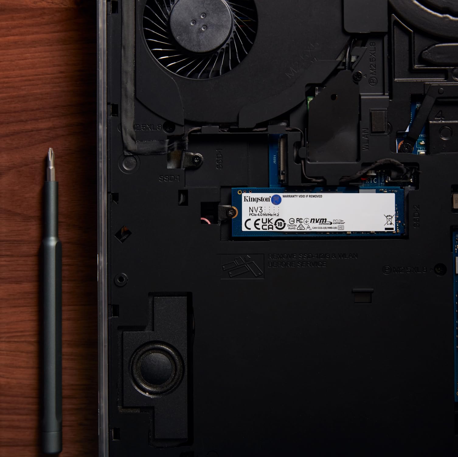 Kingston NV3 4TB M.2 2280 NVMe SSD | PCIe 4.0 Gen 4x4 | hasta 6000 MB/s | SNV3S/4000G