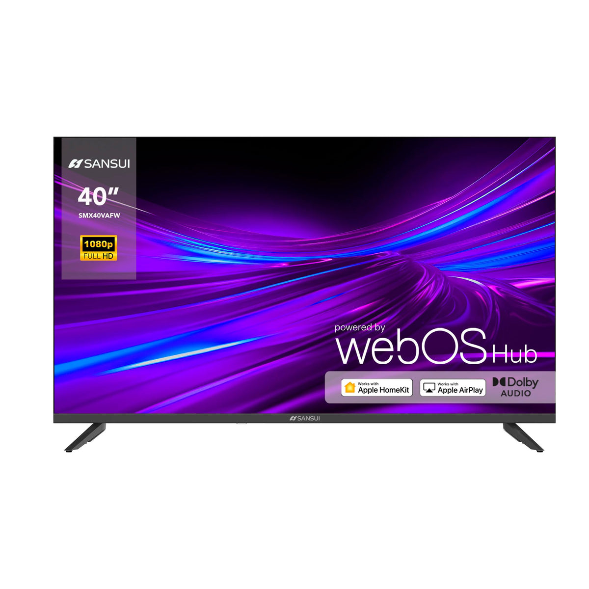 SANSUI SMX40VAHW TV 40" Full HD Smart TV, WiFi Sistema Operativo WebOS Series 2024 (40" Full HD)