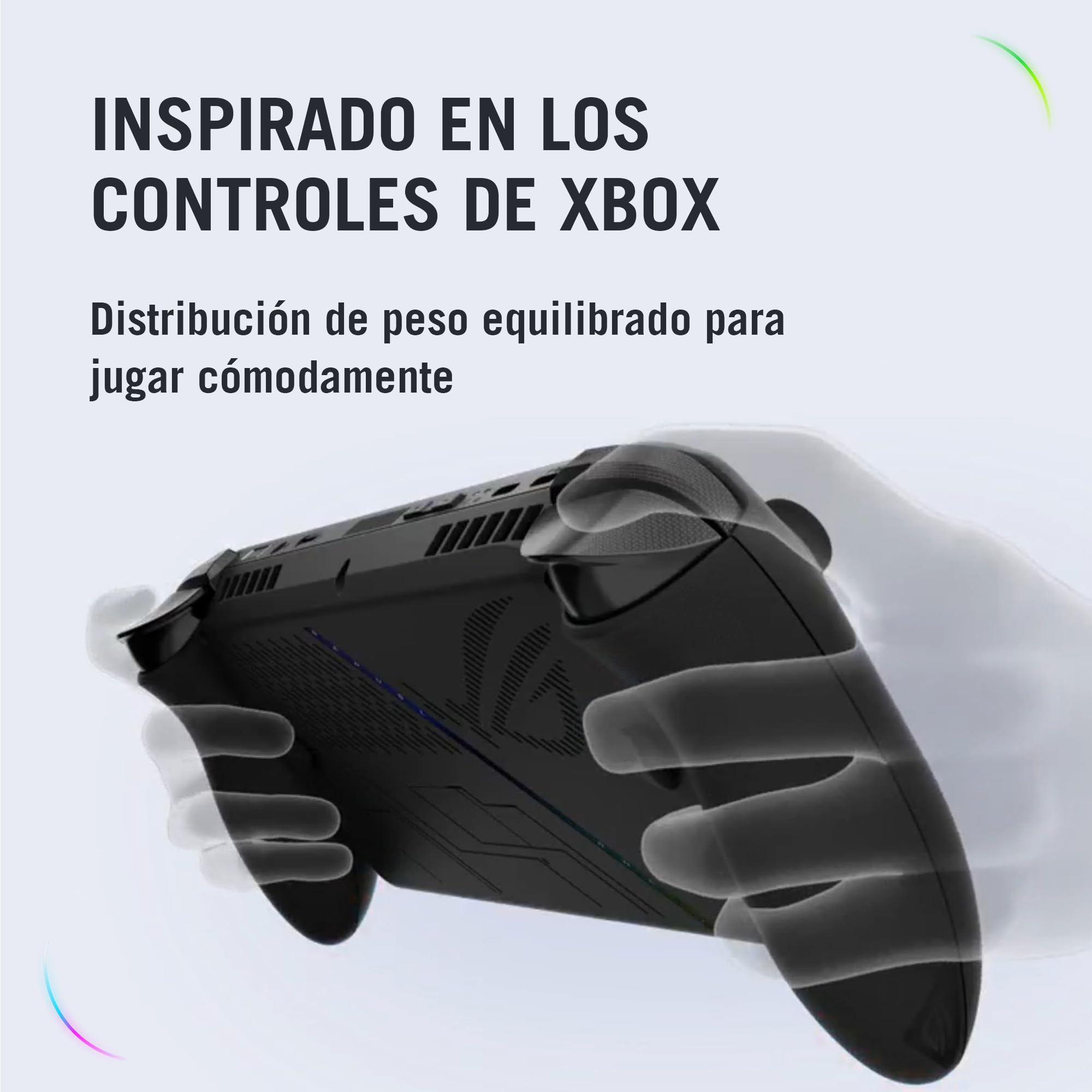 ASUS ROG XBOX Ally X/AMD Ryzen™ AI Z2 Extreme/AMD Radeon™ Graphics/RAM 24GB, 1TB SSD/FHD 16:9, 120Hz/ Wi-Fi 6E+ Bluetooth® 5.2/ Garantía y Servicio con la Marca en México