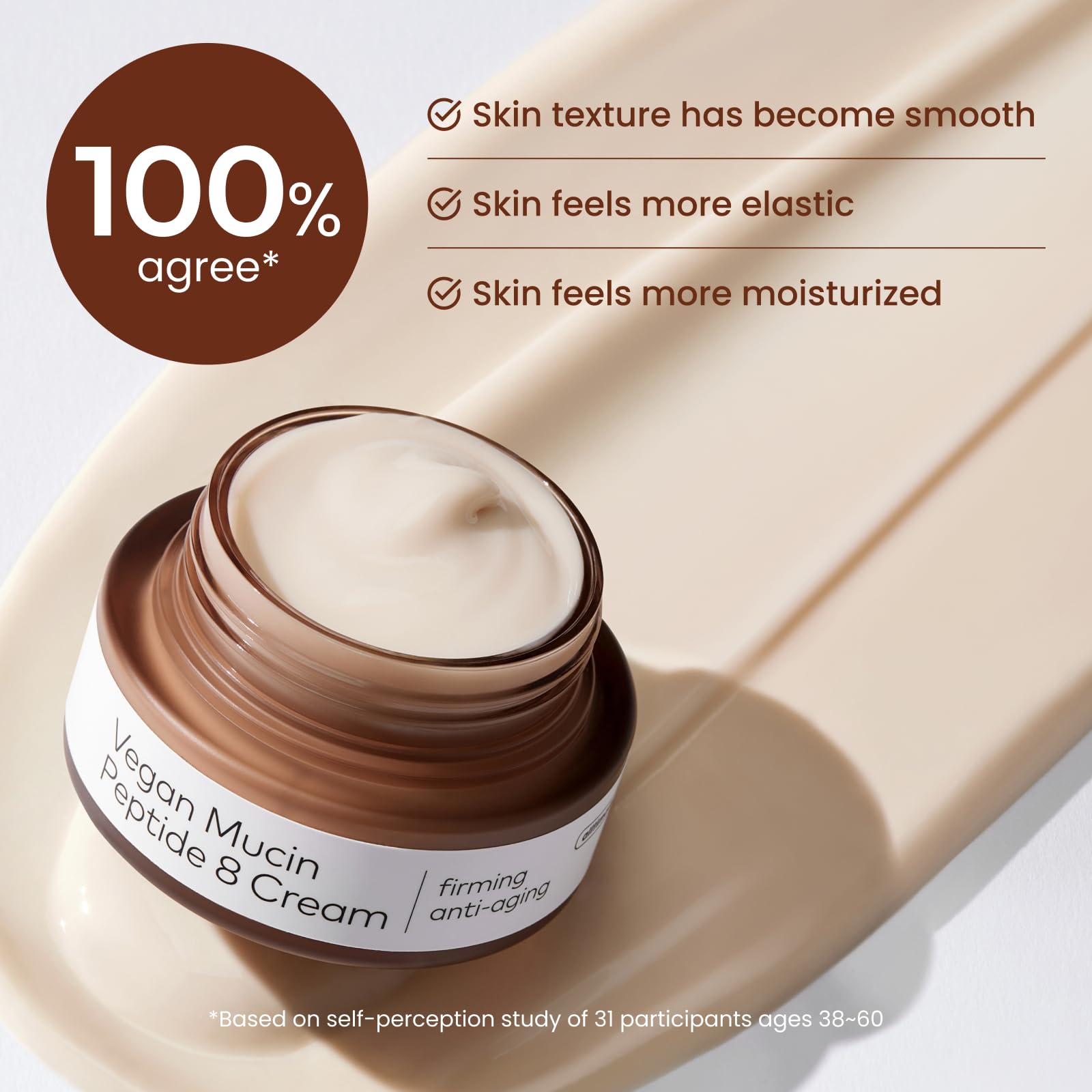 The Face Shop Alltimate - Crema Facial Coreana con Mucina Vegana y 8 Péptidos | Antiedad Reafirmante para Arrugas y Líneas Finas | Hidratante Ligero Apto para Piel Sensible | K-Beauty