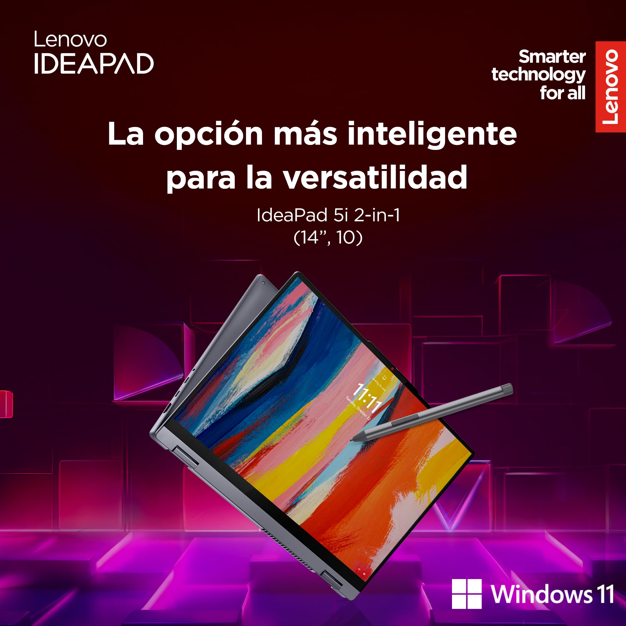 Lenovo Laptop Ideapad 2en1 14IAL10 14" WUXGA Touch Intel Core Ultra 5 16GB 512GB