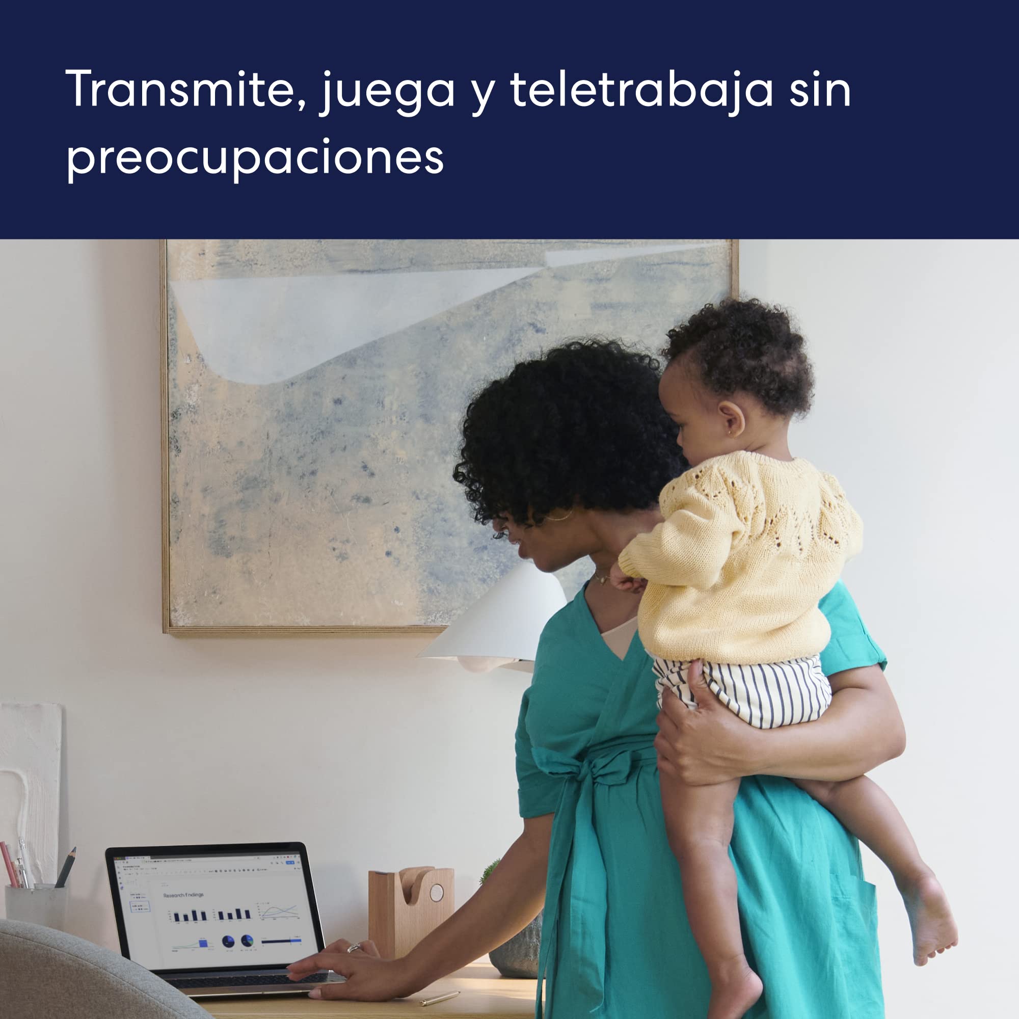 Router y amplificador Wi-Fi 6 de alta velocidad Amazon eero | Compatible con Alexa, hub Zigbee para Casa Inteligente integrado | Cobertura de hasta 1500 ft2 | Seguridad avanzada