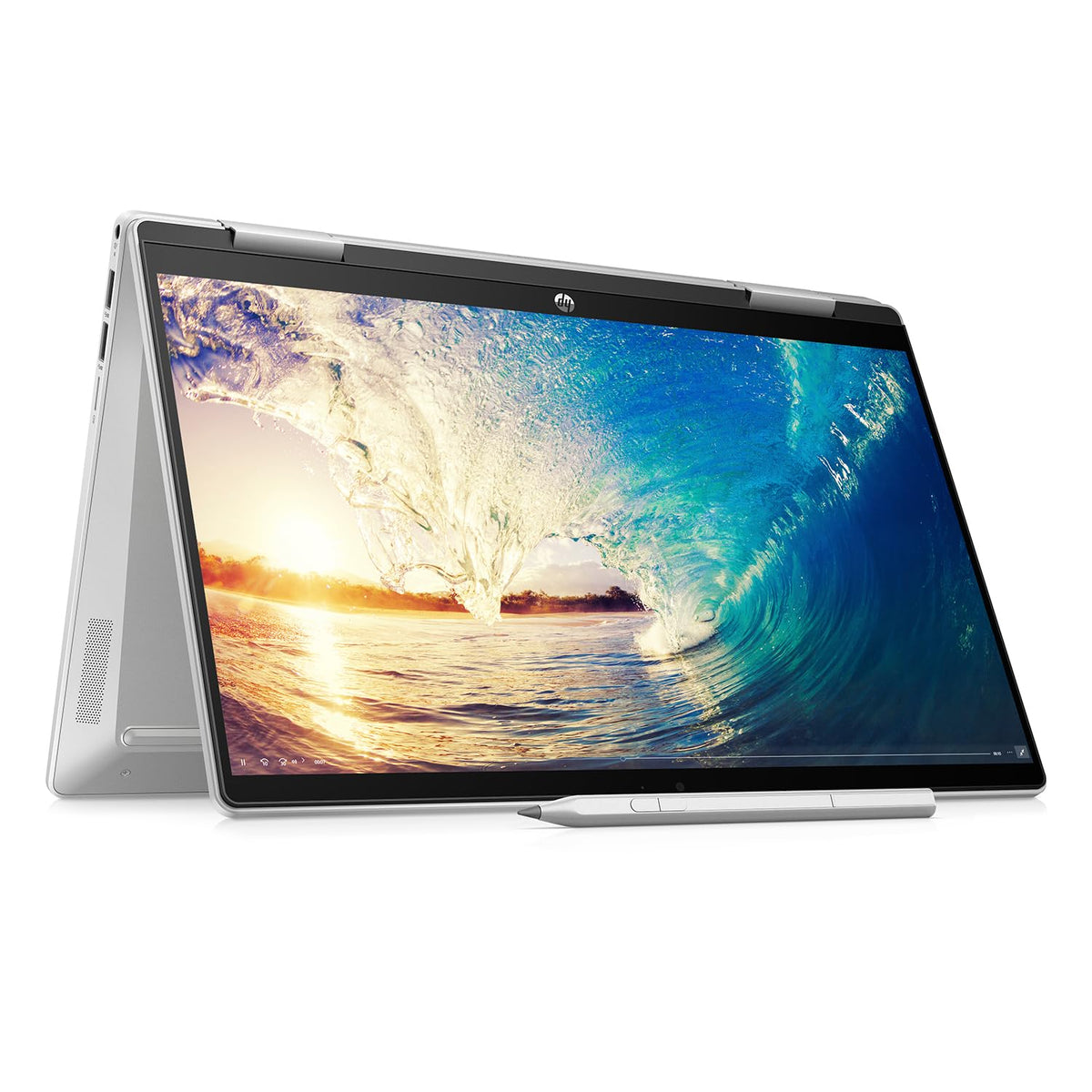 HP Laptop Pavilion x360 14-ek0010la, Intel Core i3, 8 GB RAM, 512 GB SSD, FHD, 14", Táctil, Windows 11 Home, Teclado en Español, Garantía México, Plateado