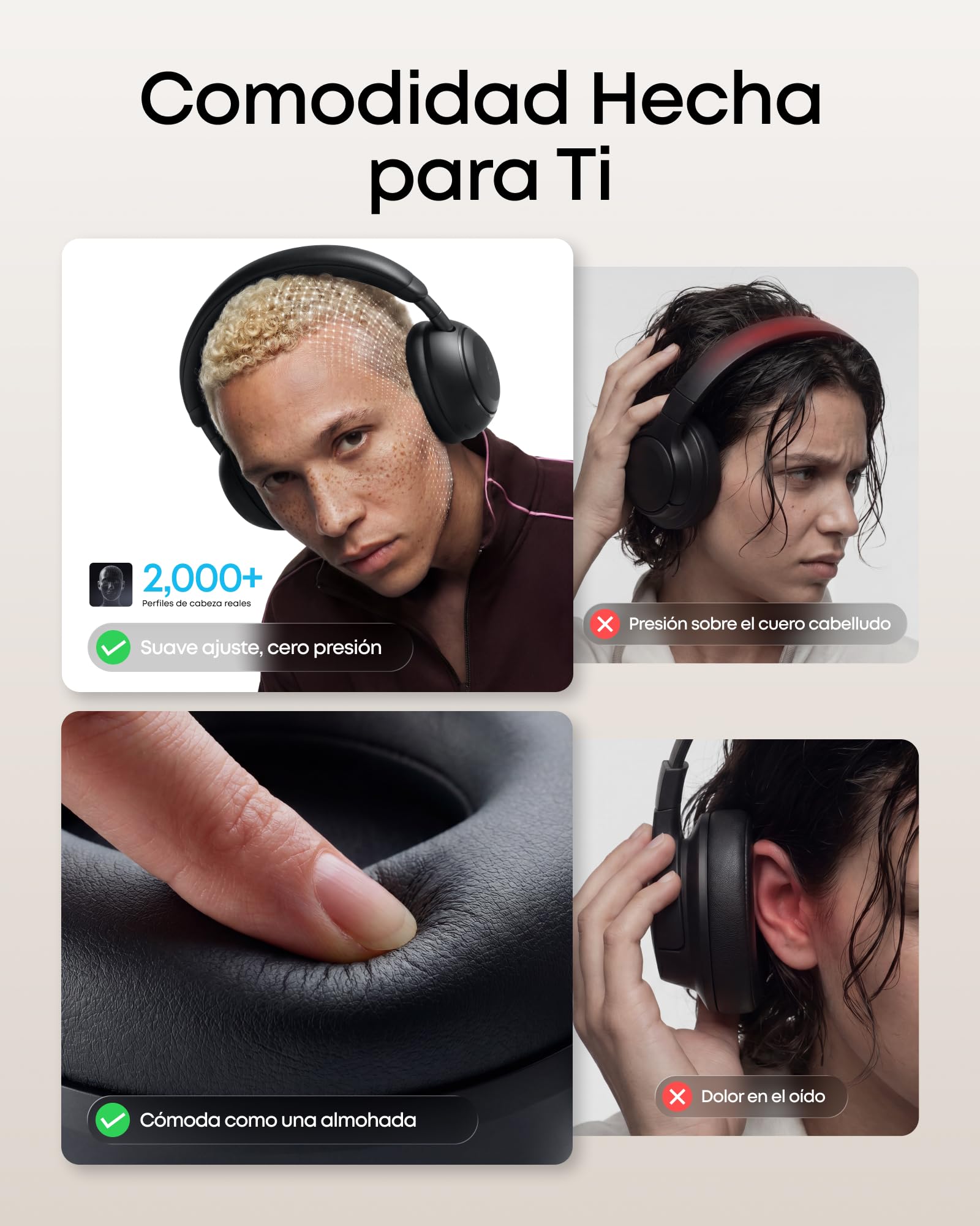 Soundcore by Anker Space 2 Audífonos Inalámbricos Diadema