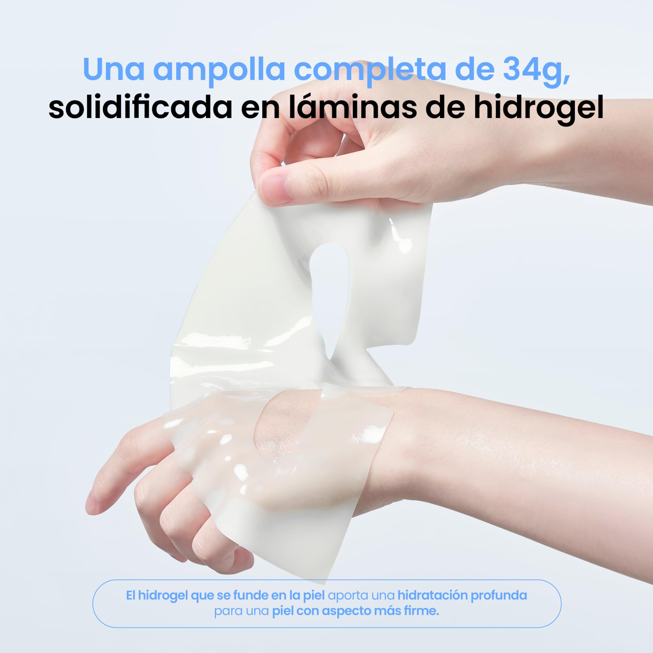 caraseoul Glowganic Pro Colágeno Vegano Mascarilla Hidrogel [4 uds]