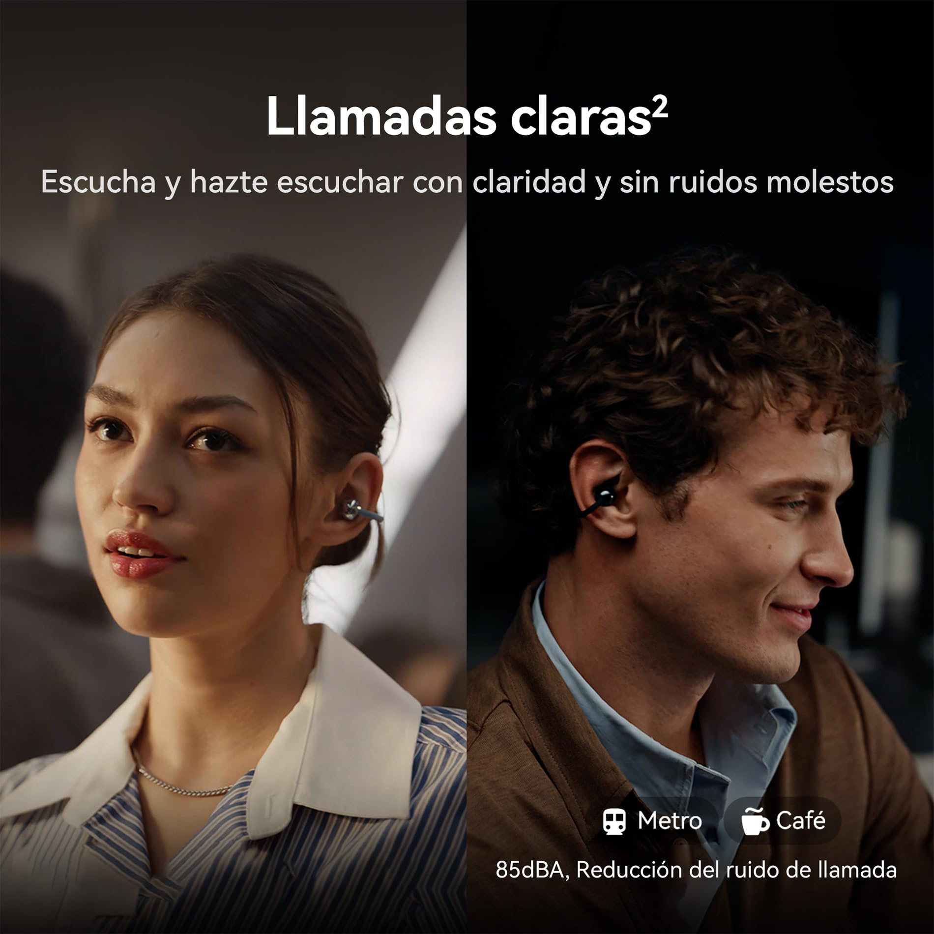 HUAWEI FreeClip 2 Audífonos inalámbricos, Negro