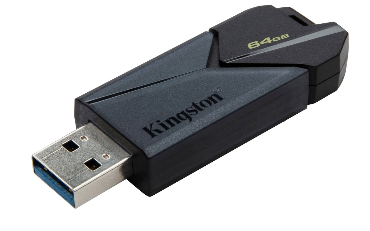 Kingston USB DataTraveler Exodia Onyx Capacidad: 64GB USB-A 3.2 Gen 1 (DTXON/64GB)