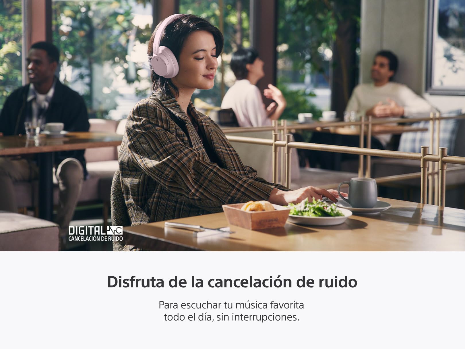 Sony Audífonos inalámbricos WH-CH720N con Noise Canceling, Rosa (Versión Nacional)