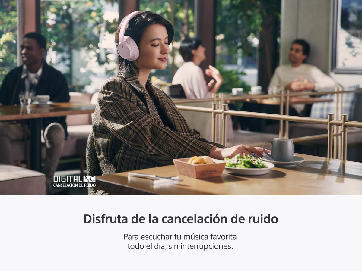 Sony Audífonos inalámbricos WH-CH720N con Noise Canceling, Rosa (Versión Nacional)