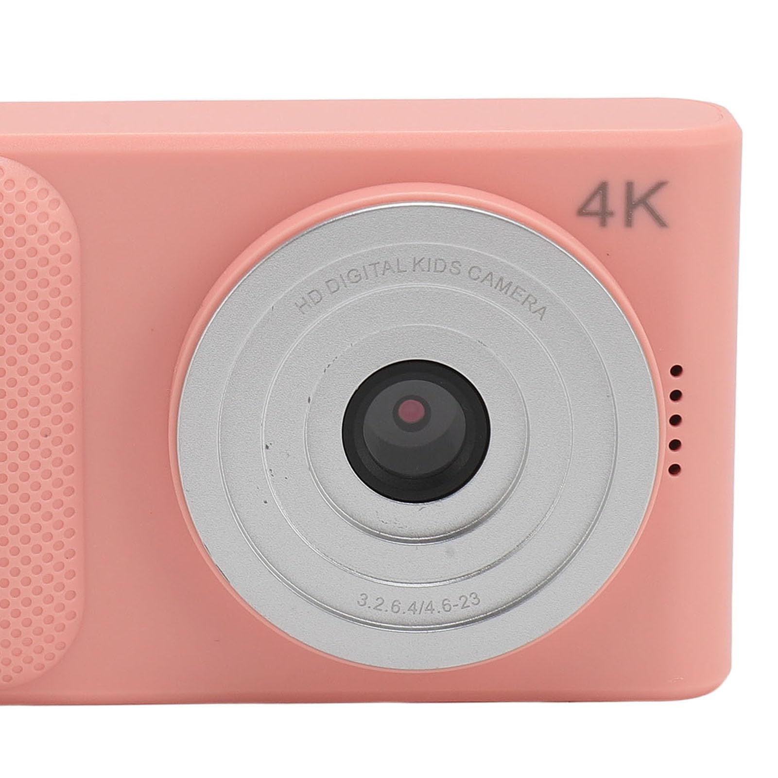 Cámara Micro SLR, Cámara Digital Portátil con Pantalla TFT 4K de 2,4, Zoom Digital 16x, Delgada y Liviana, Resistente a Arañazos, Enfoque Automático para Viajes (Pink)