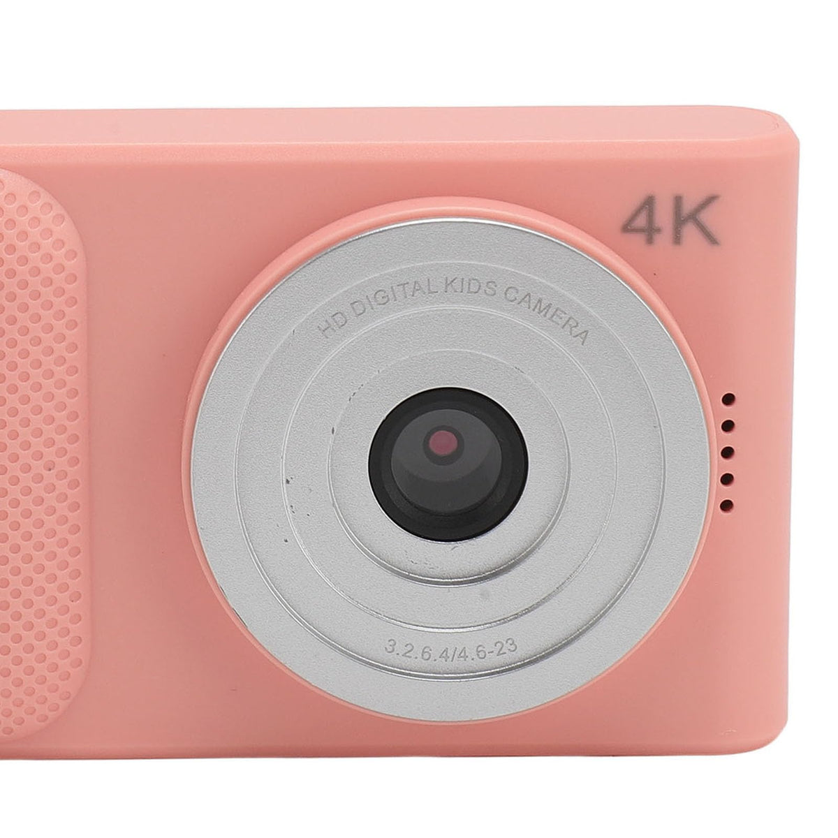 Cámara Micro SLR, Cámara Digital Portátil con Pantalla TFT 4K de 2,4, Zoom Digital 16x, Delgada y Liviana, Resistente a Arañazos, Enfoque Automático para Viajes (Pink)