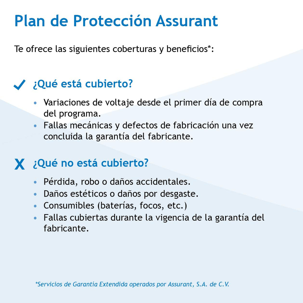 Assurant - 2 Años Televisiones - Garantía Extendida (Incluida Garantía de Fabricante) $6000 - $6999.99