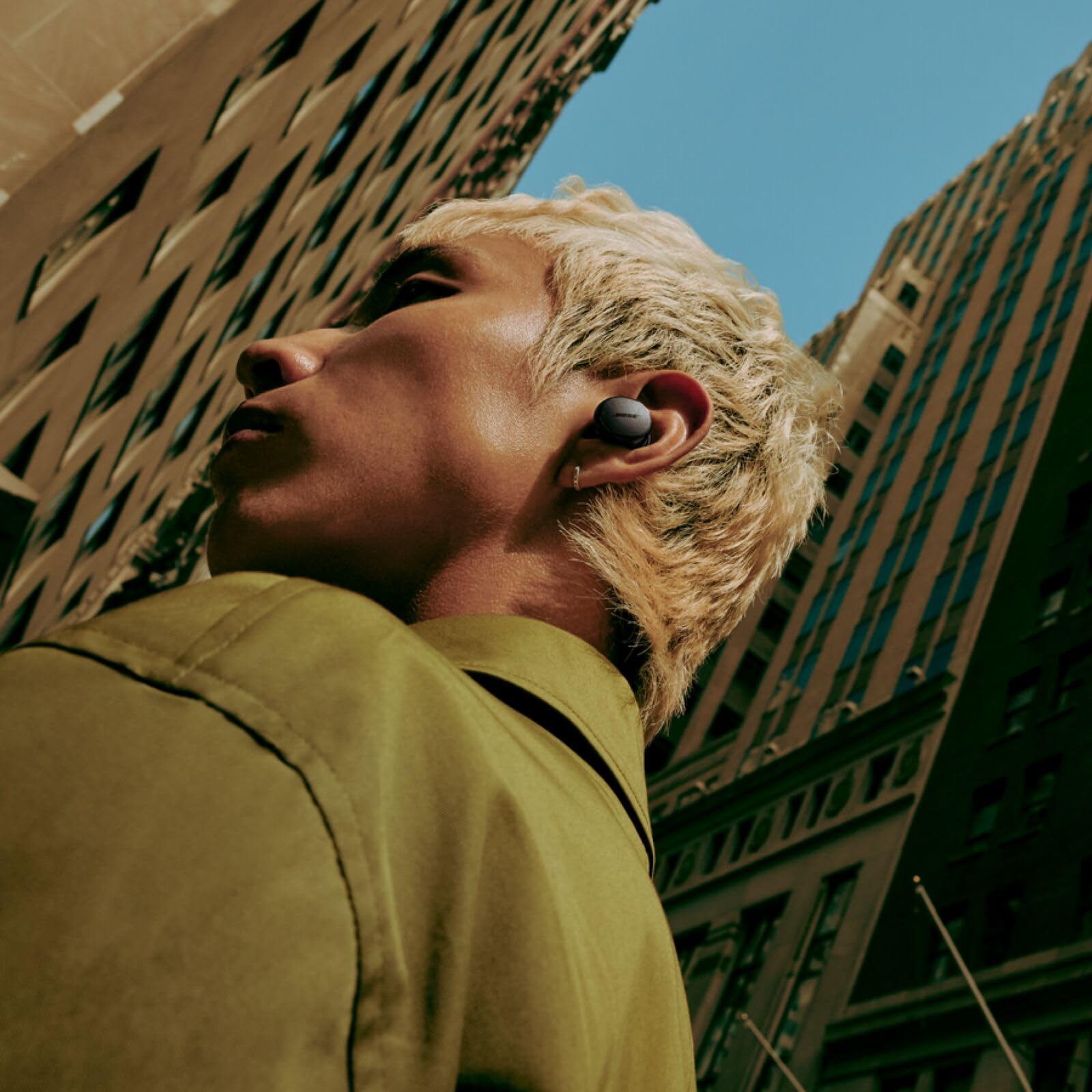 Bose Auriculares inalámbricos con reducción de Ruido QuietComfort, Auriculares Bluetooth Lifestyle con reducción Activa de Ruido, hasta 8.5 Horas de duración de la batería, Color Negro