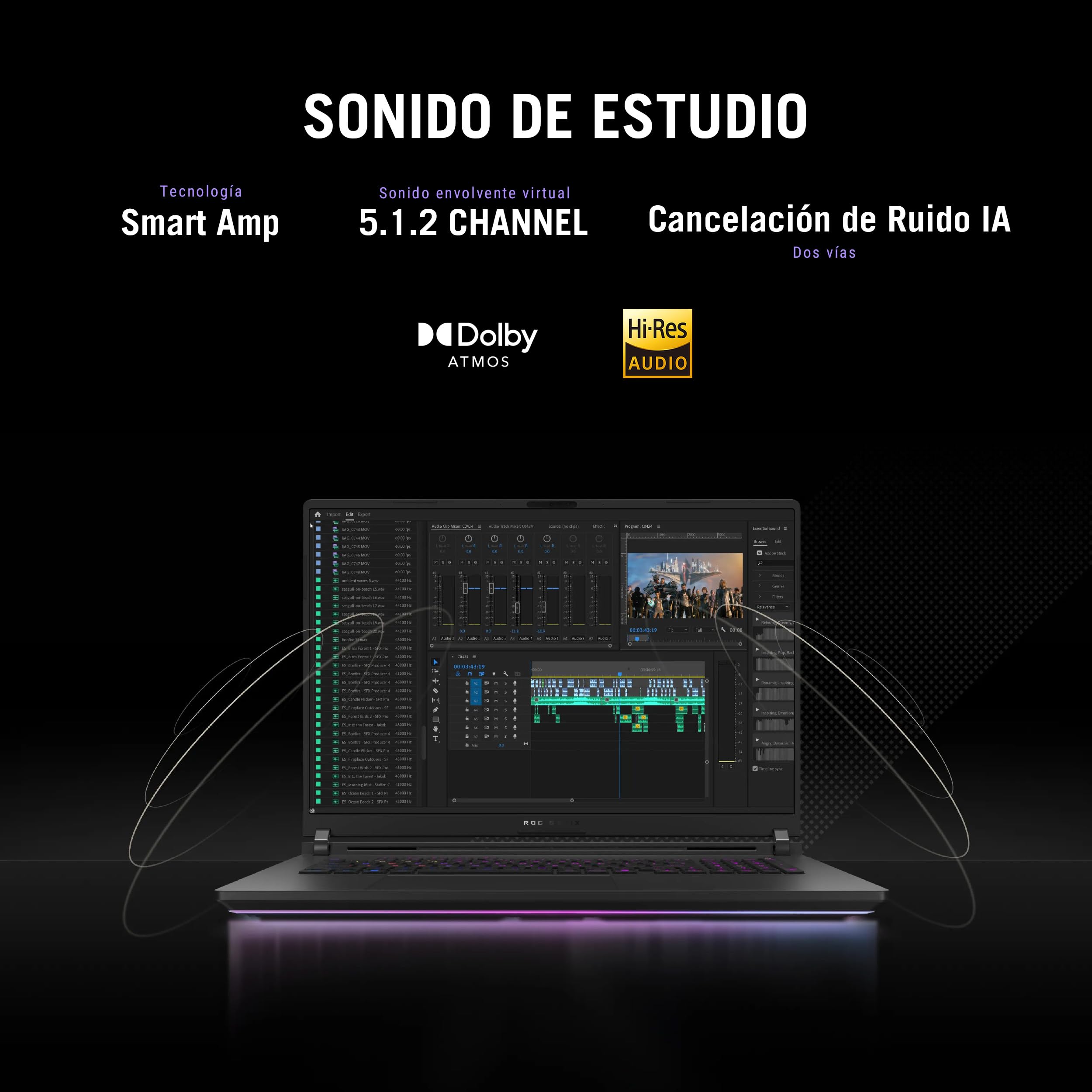 ASUS ROG Strix Scar 18/ NVIDIA RTX 5090/ Intel Core Ultra 9/ NPU para IA/ 64GB - 2TB + Mochila ROG y Mouse ROG/Teclado en Español (Garantia y Servicio en México con la Marca)