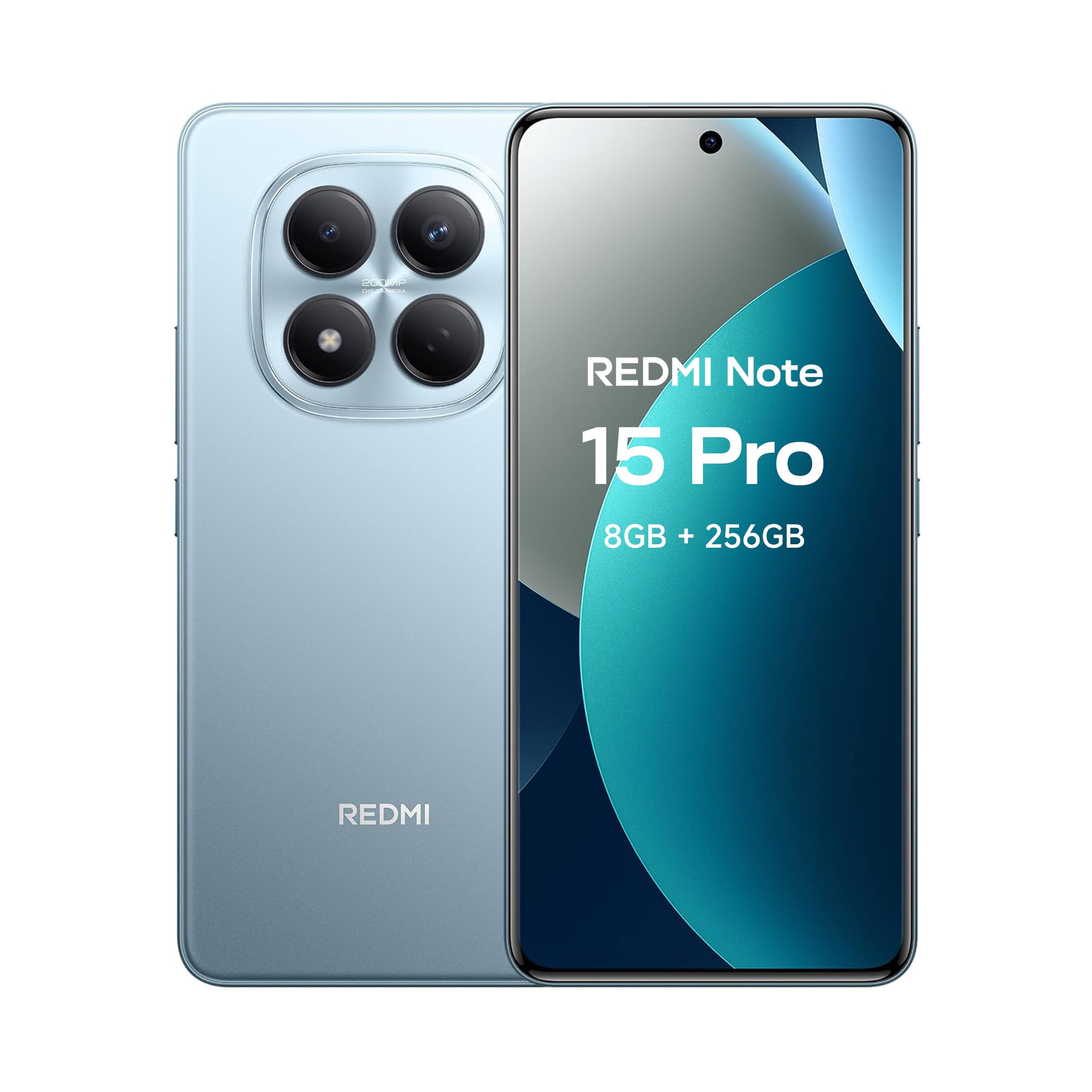 XIAOMI REDMI Note 15 Pro Celular 8G RAM+256G ROM Azul Cámara de 200MP