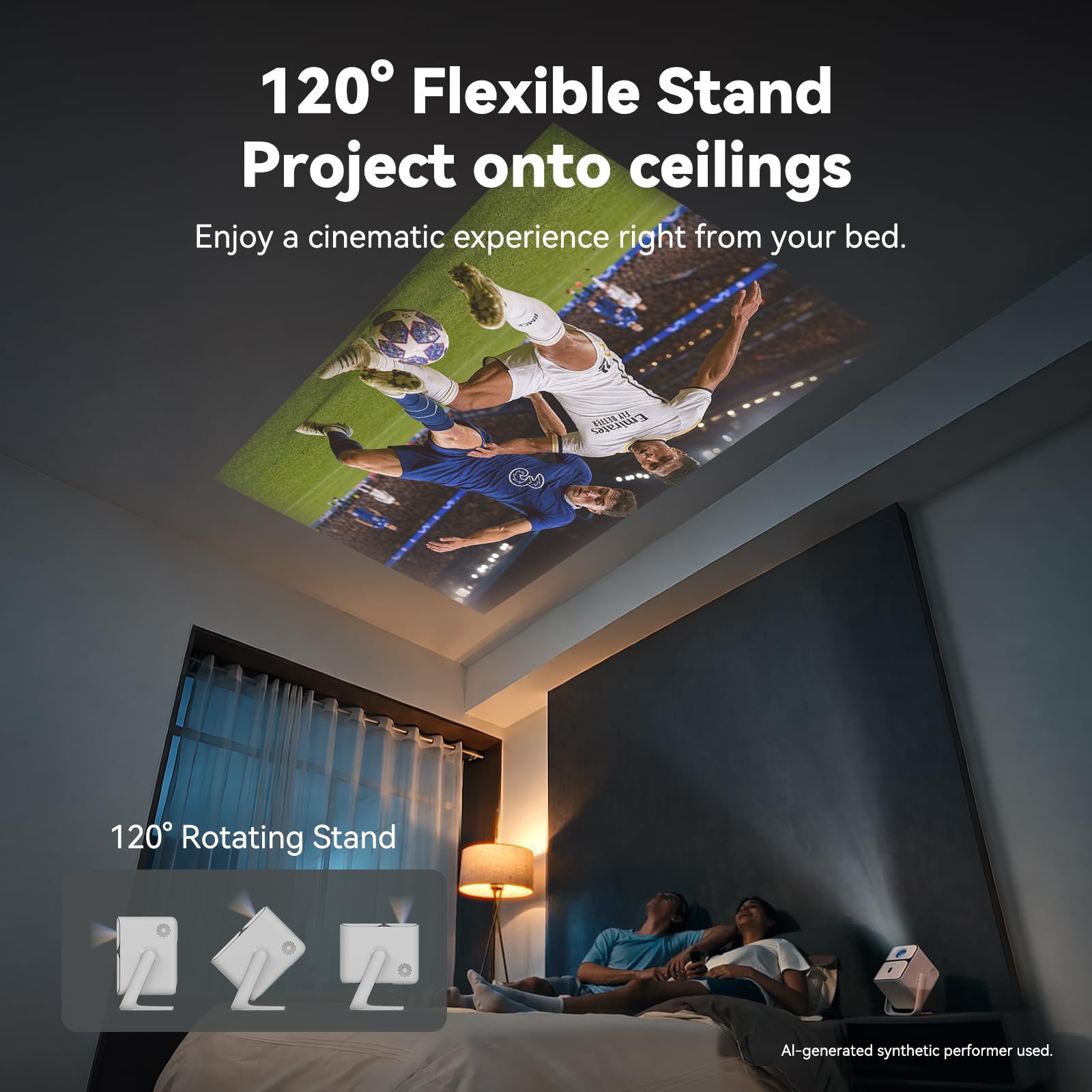 Wanbo T2 Ultra Mini Proyector Portátil con WiFi y Bluetooth 2026