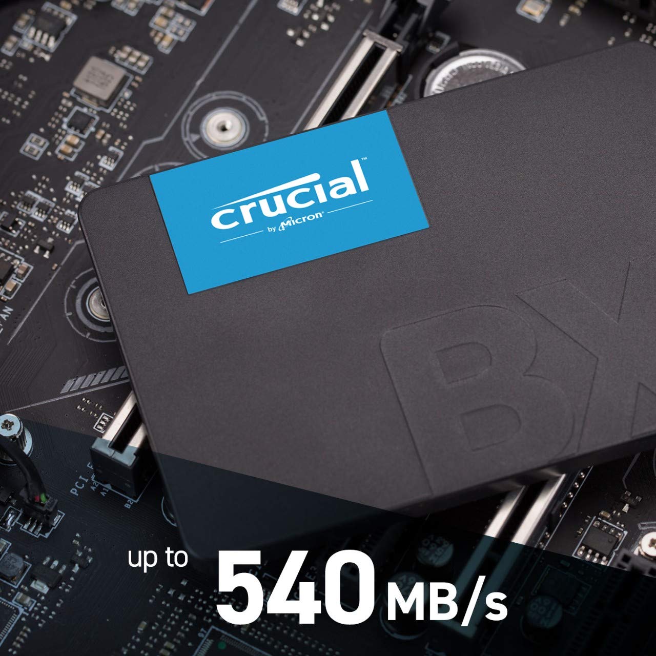 Crucial BX500 1TB 3D NAND SATA 2.5" SSD Interno, hasta 540MB/s - CT1000BX500SSD1Z