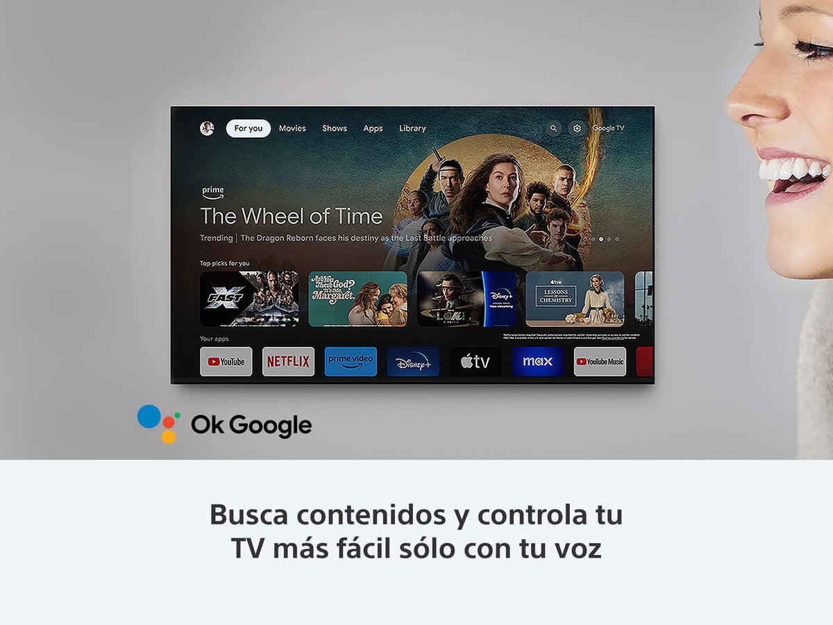 Sony BRAVIA 3 Pantalla 65” 4K HDR Google TV Serie S30