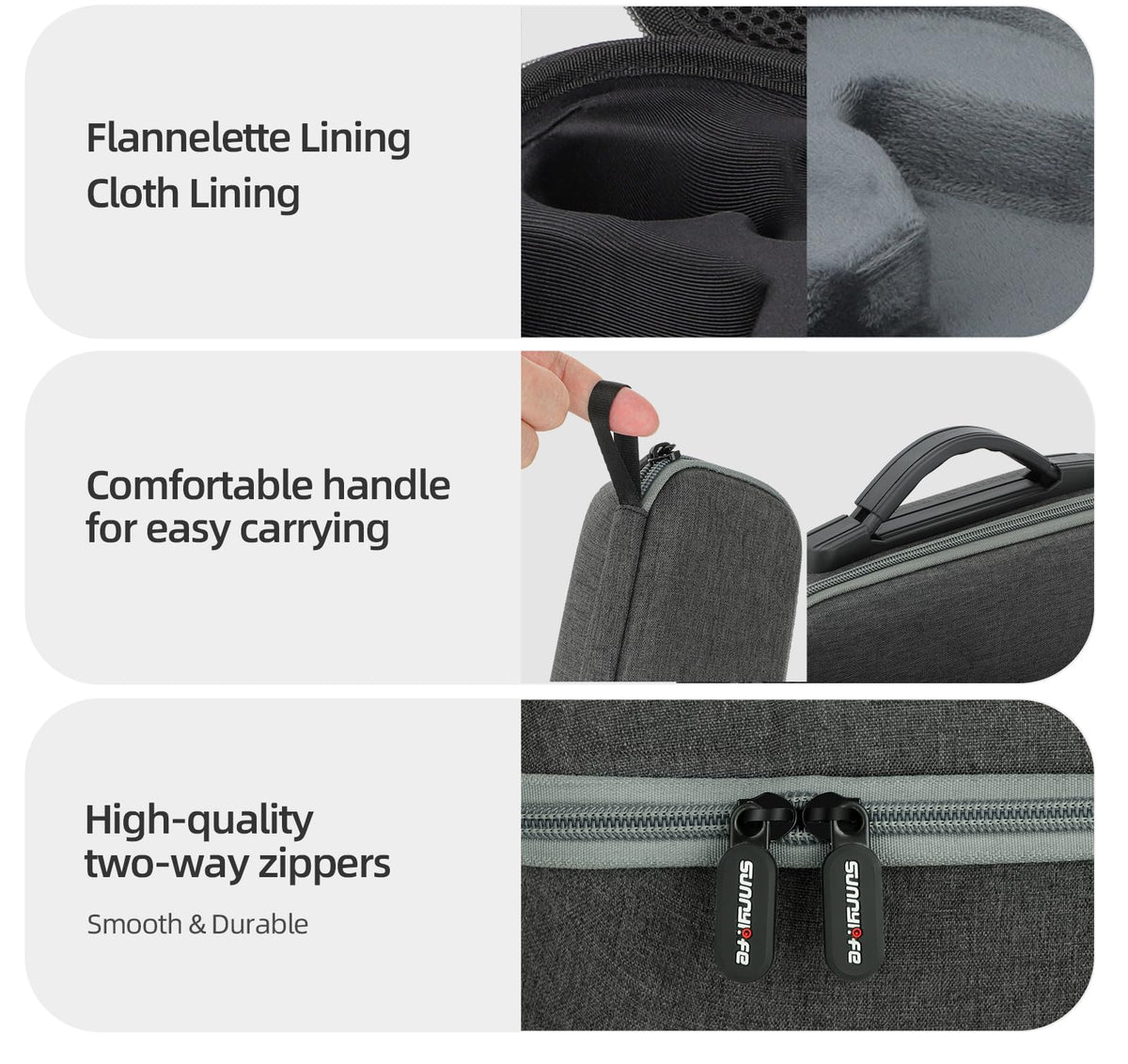 Funda de transporte para DJI Avata 2 Drone Accesorios para DJI Goggles 3 para RC Motion 3 para DJI FPV Control remoto 3, bolsa de almacenamiento a prueba de golpes, funda rígida bolsa de viaje, para