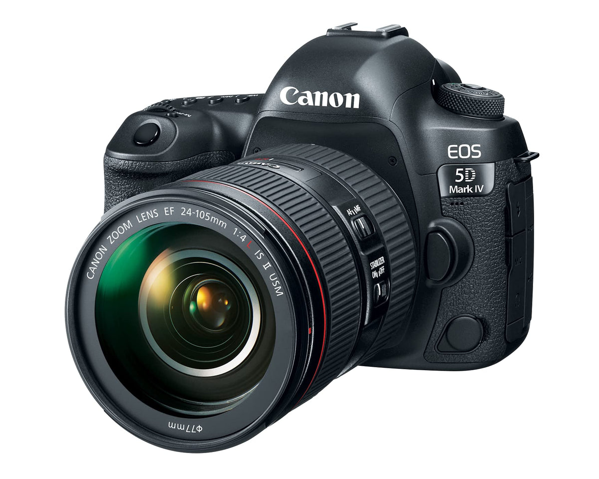 Canon EOS 5D Mark IV Full Frame Digital SLR Camera with EF 24-105mm f/4L IS II USM Lens Kit