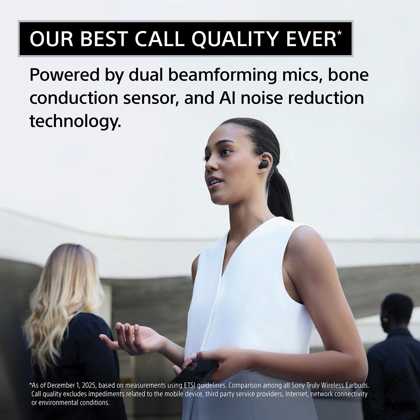 Sony WF-1000XM6 los Mejores Auriculares inalámbricos con cancelación de Ruido, Auriculares intrauditivos Bluetooth, Sonido de Calidad de Estudio, hasta 24 Horas de batería, Color Negro