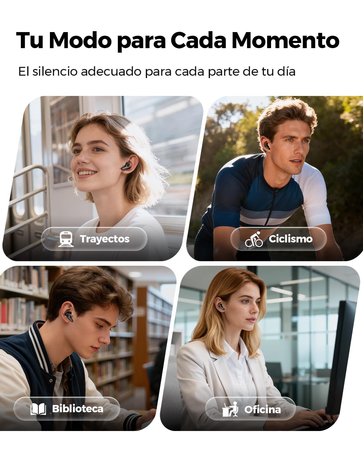 SoundPEATS C30 Audífonos Inalámbricos In-Ear ANC -52dB