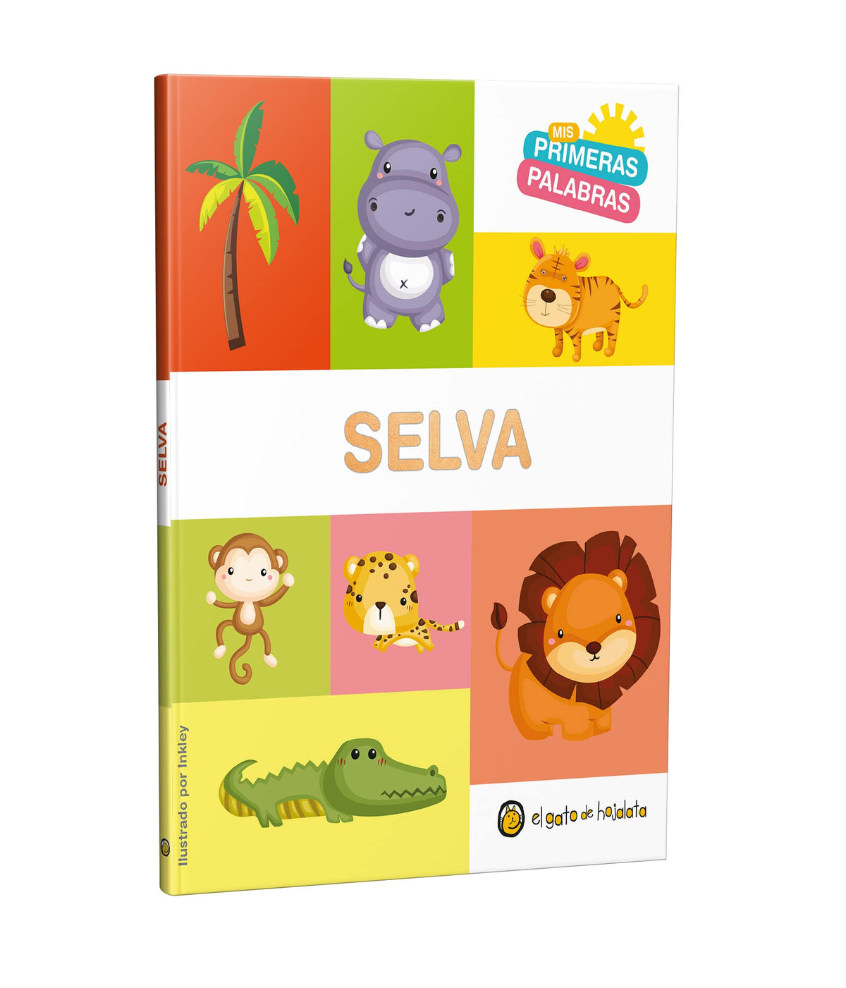 Libro Infantil Selva - Mis Primeras Palabras - Aprendizaje