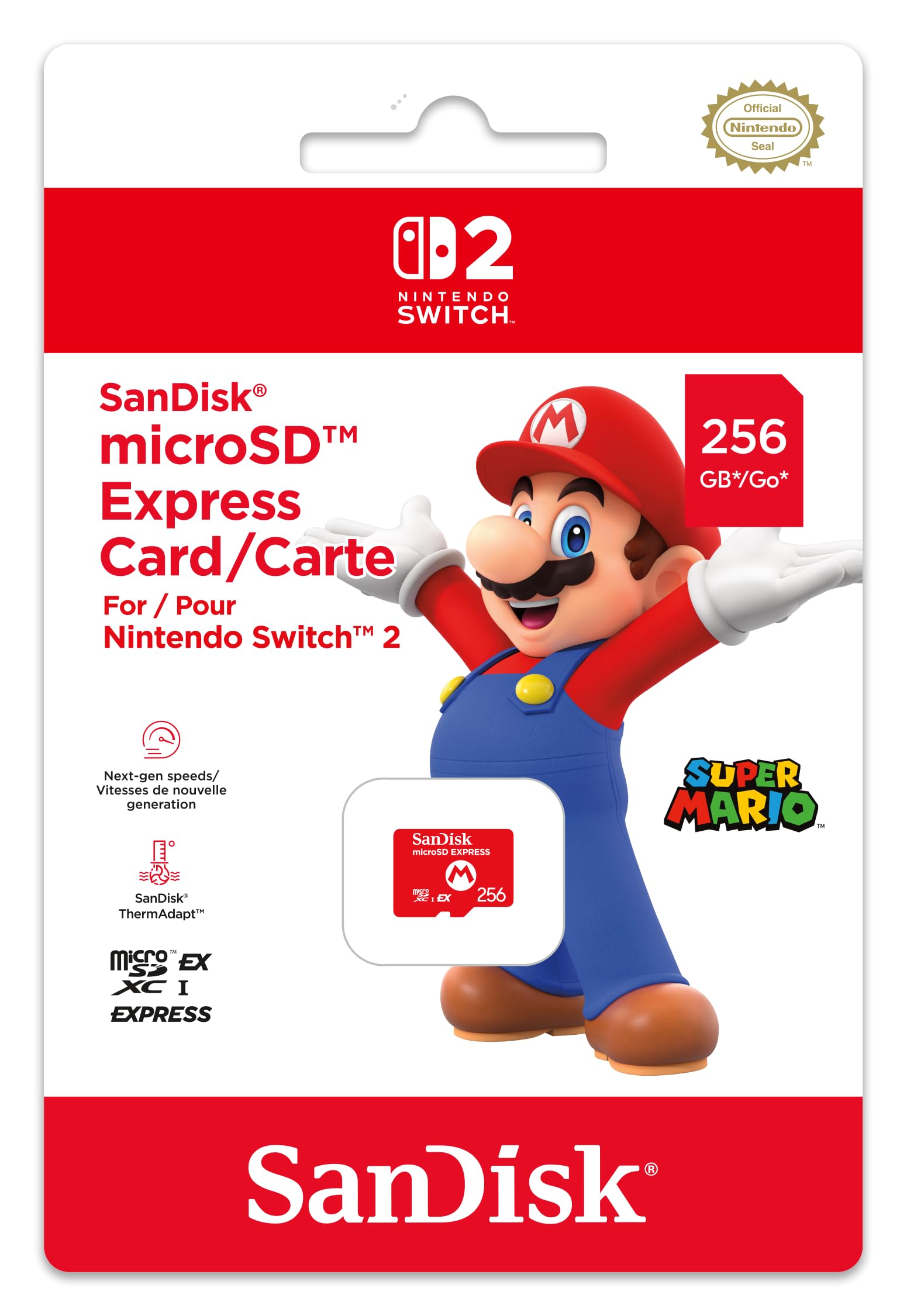 Nintendo SanDisk microSD Express Card 256 GB
