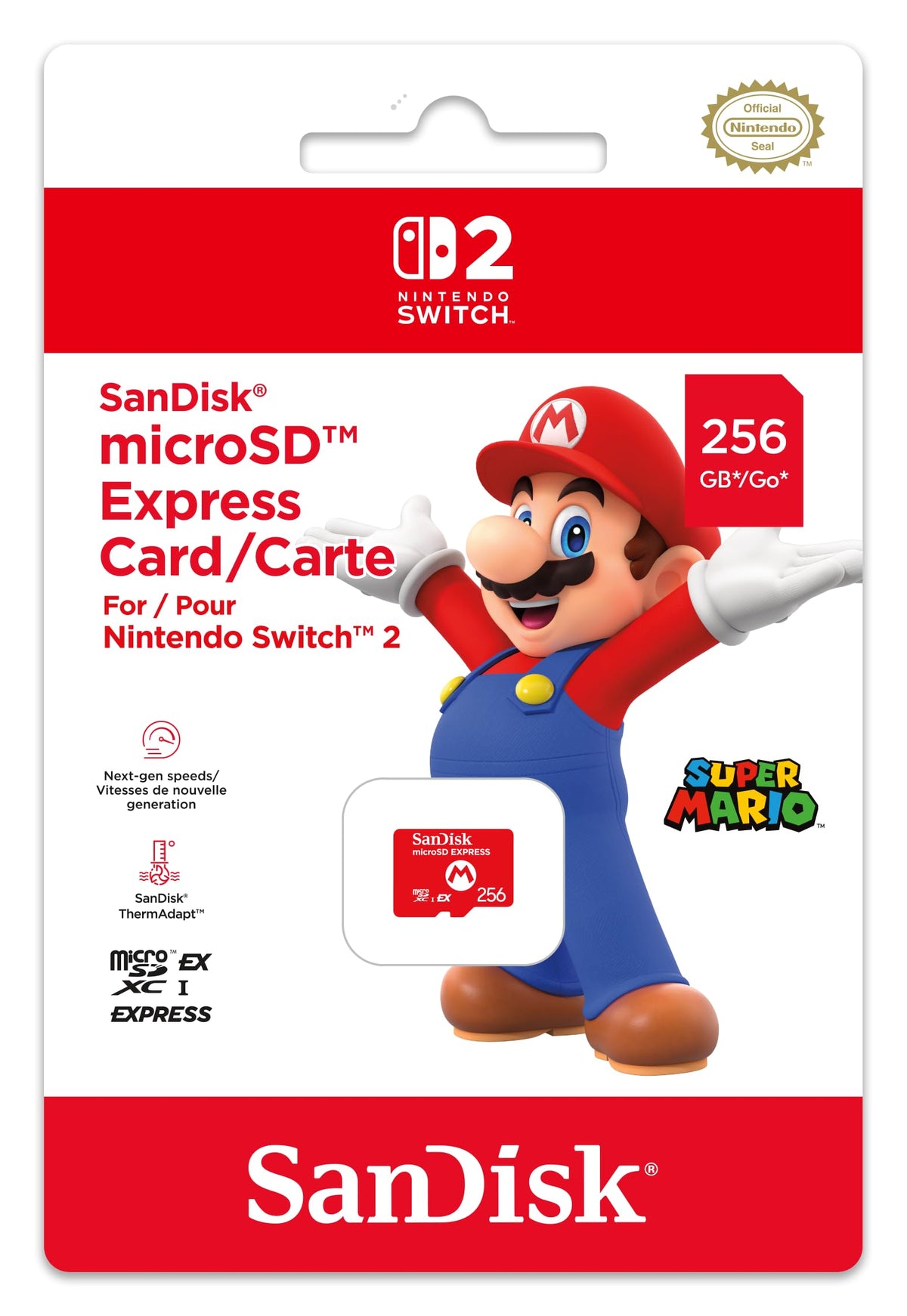 Nintendo SanDisk microSD Express Card 256 GB