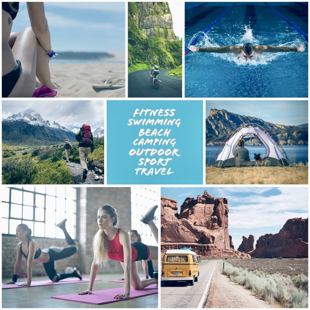 LÍMITE-MX 3 Toallas Deportivas de Microfibra,Toalla Microfibra Secado Rápido,Toallas de Viaje Portátiles Absorbentes y de Secado Rápido,Toalla Deportiva para Playa,Natación,Yoga,Gimnasio,Camping,Negro