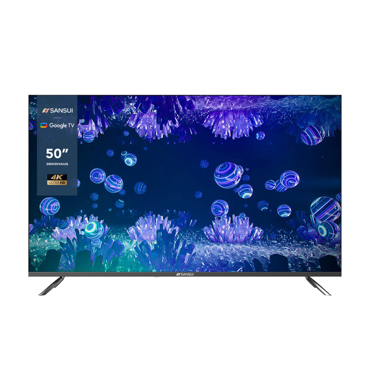 SANSUI Television Google TV, Voice Assistant Smart TV 2023 (50" 4K UHD)