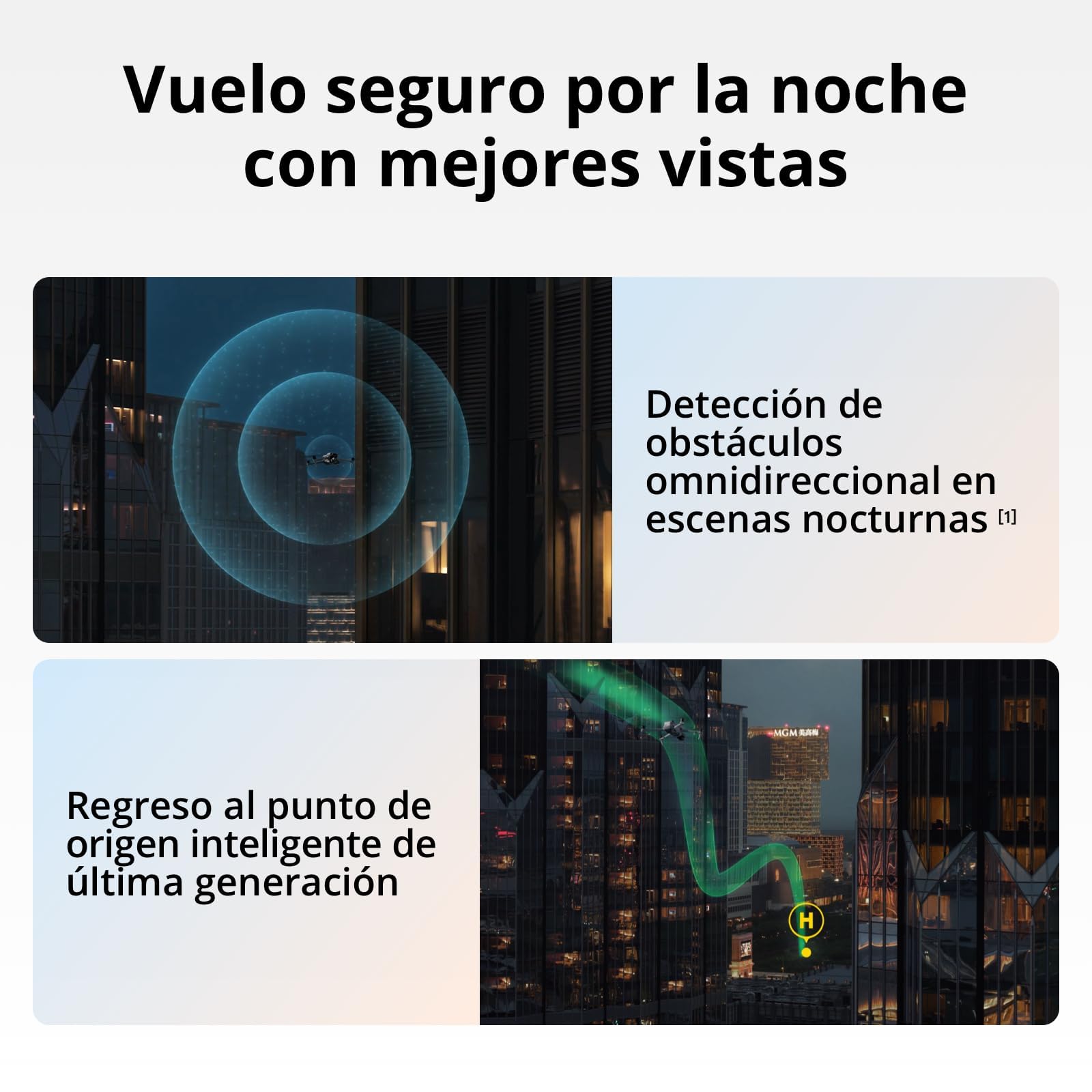 Pack DJI Air 3S Vuela Más (control remoto con pantalla RC 2), dron gran angular con CMOS 1" y telecámara media, 4K/60 fps, detección de obstáculos omnidireccional y 3 baterías para volar más