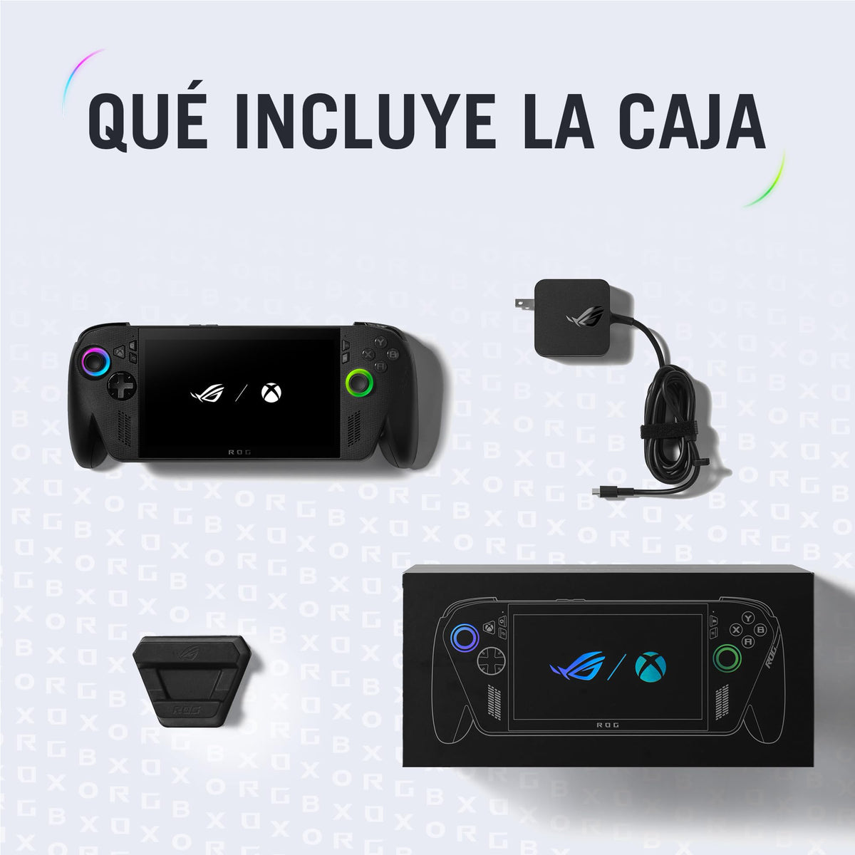 ASUS ROG XBOX Ally X/AMD Ryzen™ AI Z2 Extreme/AMD Radeon™ Graphics/RAM 24GB, 1TB SSD/FHD 16:9, 120Hz/ Wi-Fi 6E+ Bluetooth® 5.2/ Garantía y Servicio con la Marca en México