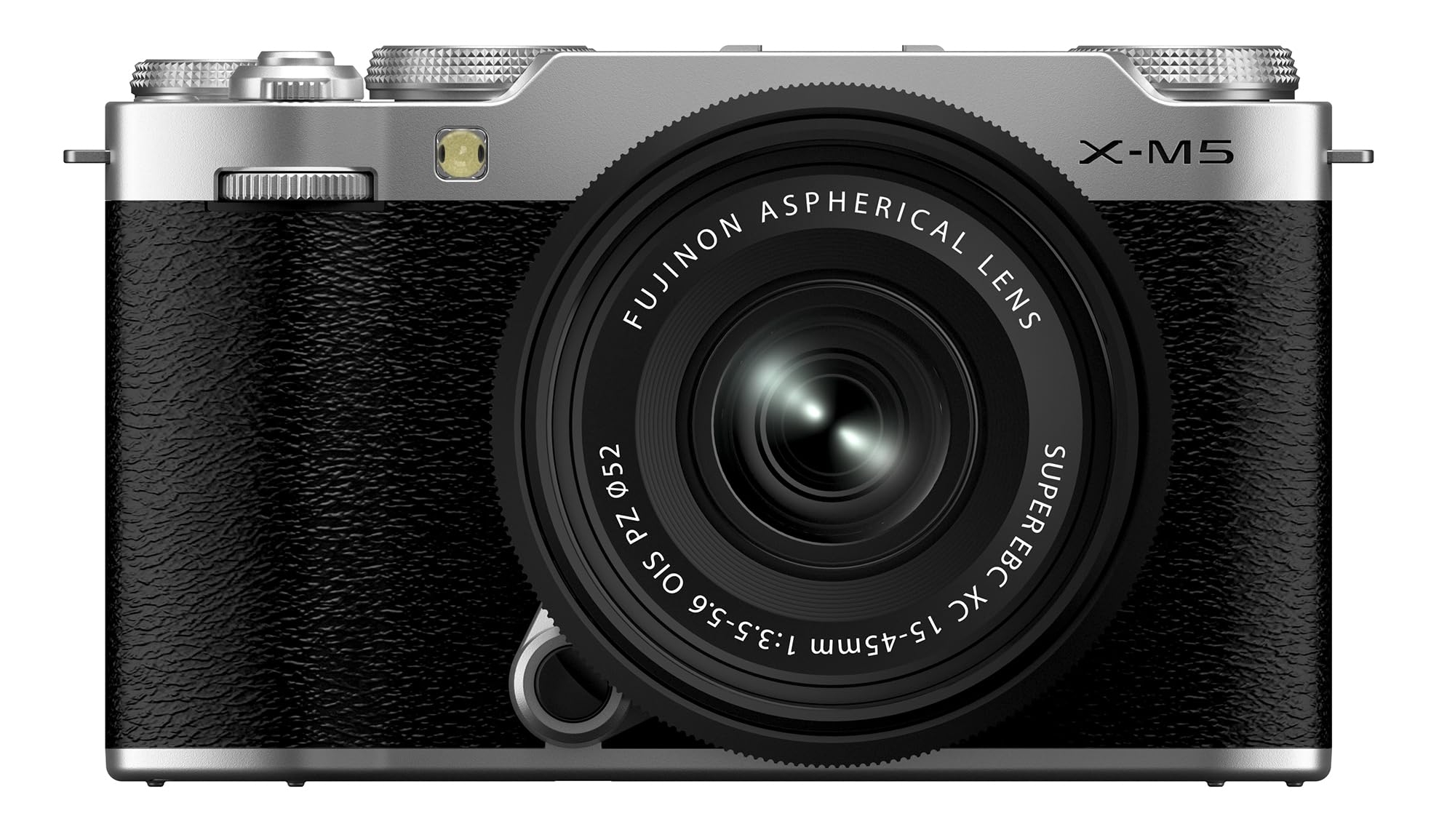 Fujifilm X-M5 Cámara Digital sin Espejo XC15-45mmF3.5-5.6 OIS PZ Kit de Lentes - Plata