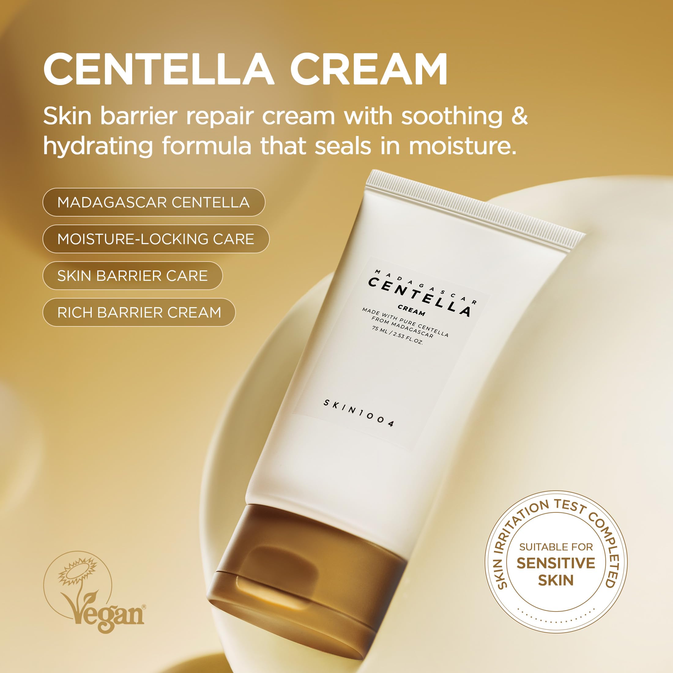 Madagascar Centella Cream by Skin1004 for Women - 2.53 oz Cream
