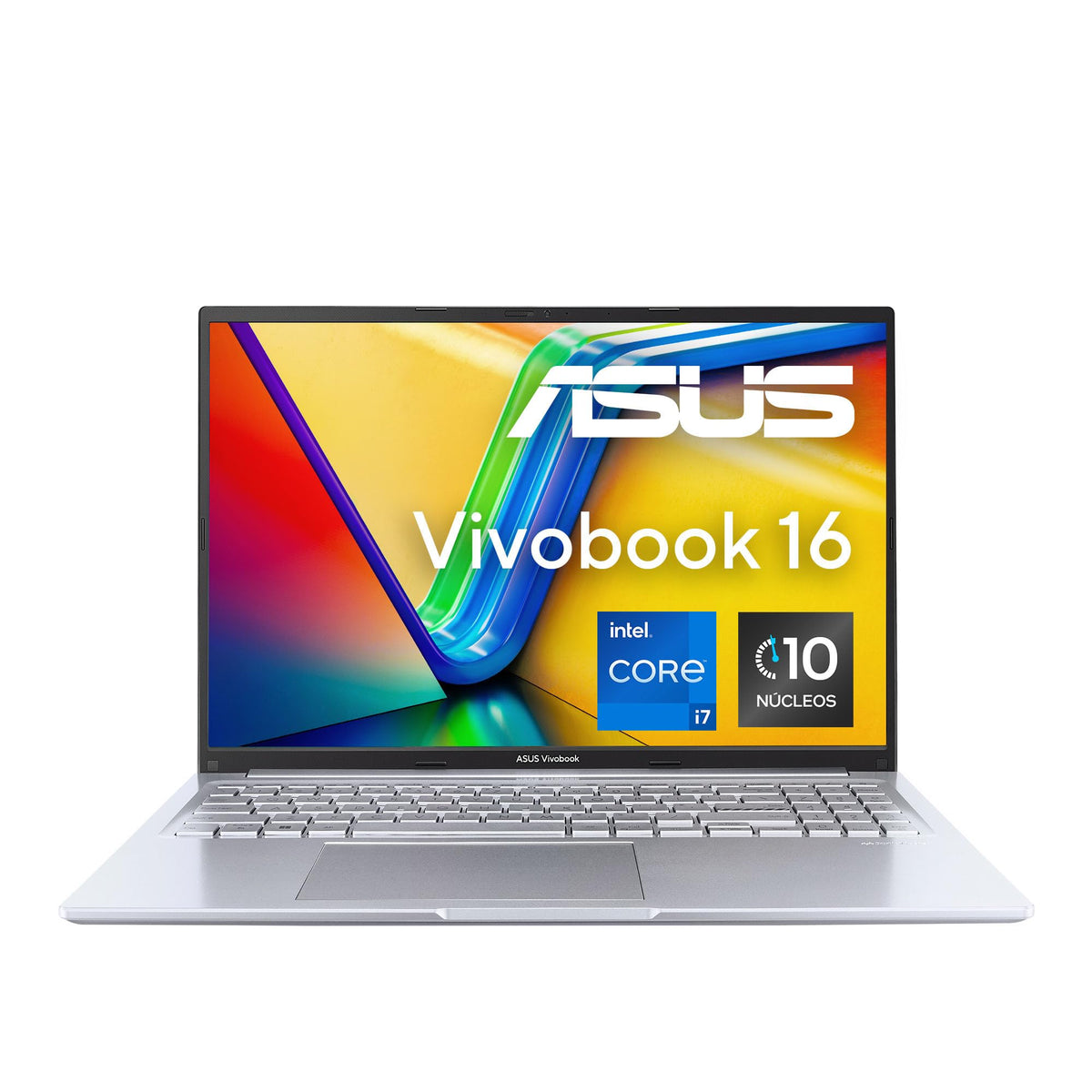 ASUS Laptop Vivobook 16/X1605VA-MB359W/Intel Core i7 13va 10 núcleos/16GB RAM/512GB SSD/Windows 11/Plata/Teclado en Español (Garantía y Servicio en México)