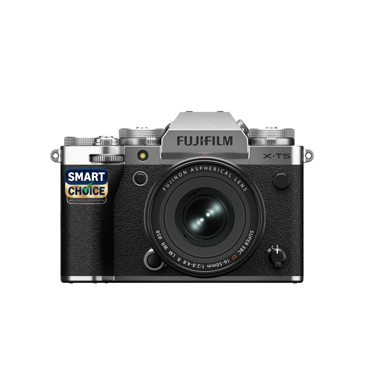Fujifilm Cámara X-T5 Plata + XF16-50mm