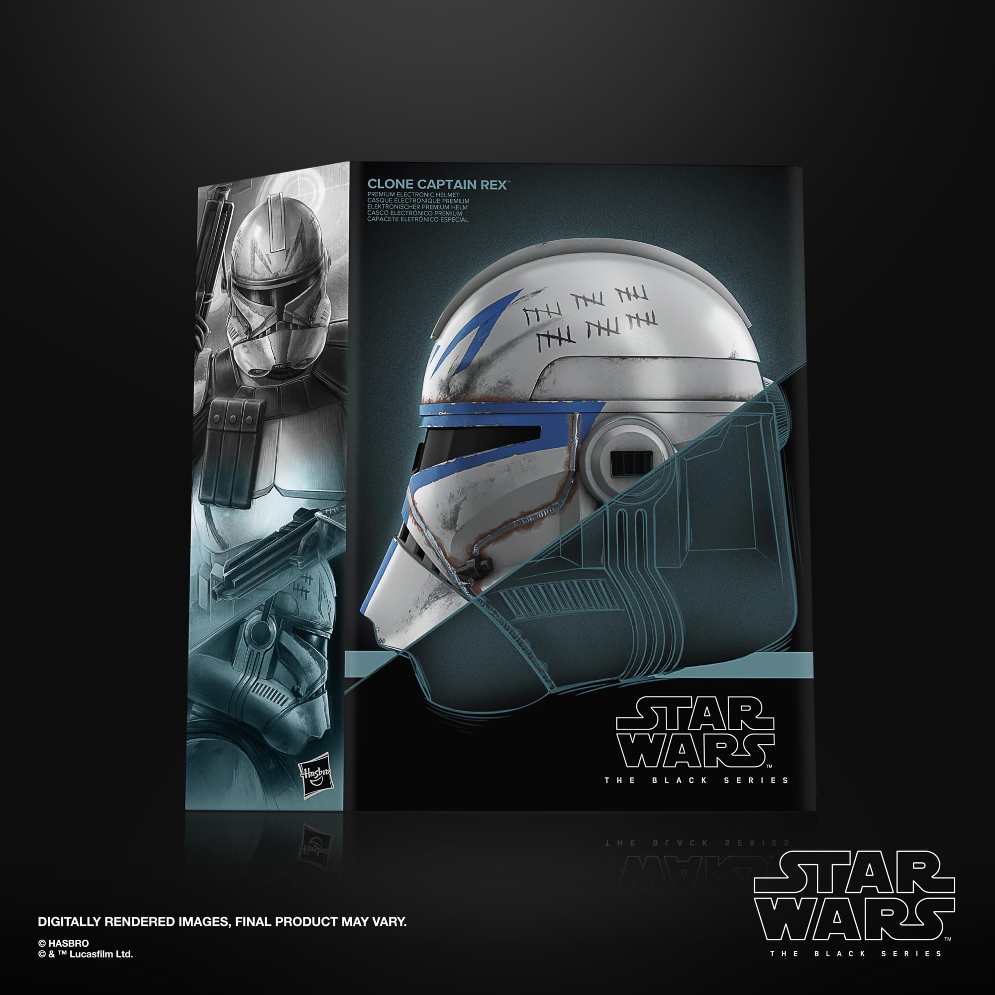 Star Wars Casco Black Series Ahsoka Capitán Clon Rex