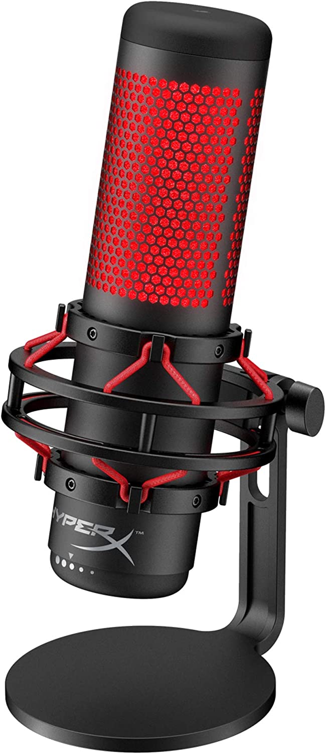 HyperX QuadCast - Micrófono de condensador (Reacondicionado)