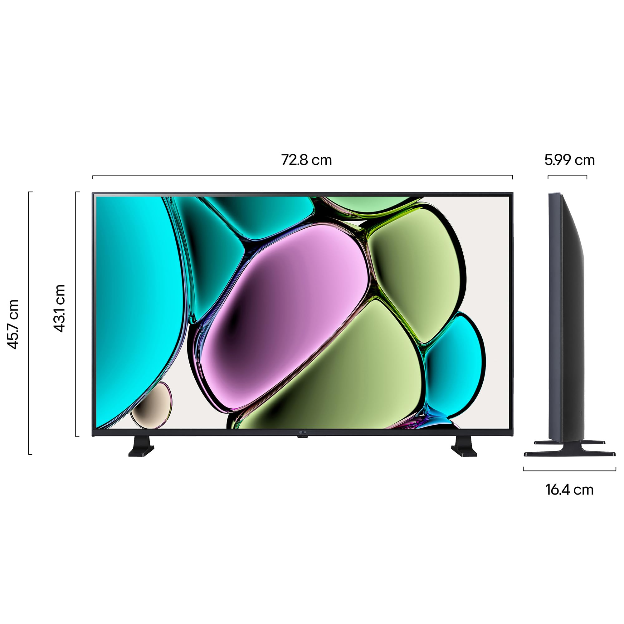 LG Pantalla Smart TV AI ThinQ HD 32" 32LR650BPSA