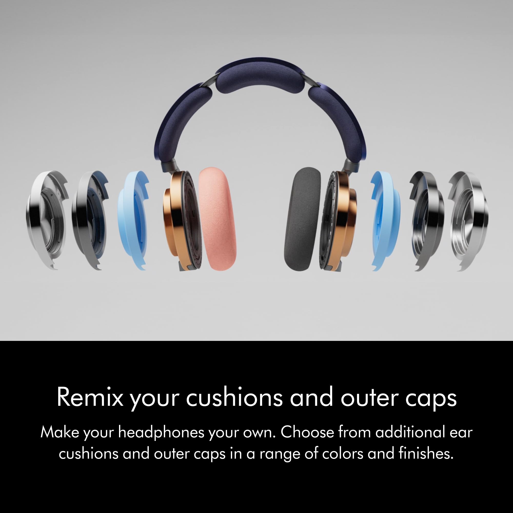 Dyson OnTrac™ (Copper) - Auriculares inalámbricos sobre la Oreja - Cancelación Activa de Ruido, hasta 55 Horas de duración de la batería, Personalizable