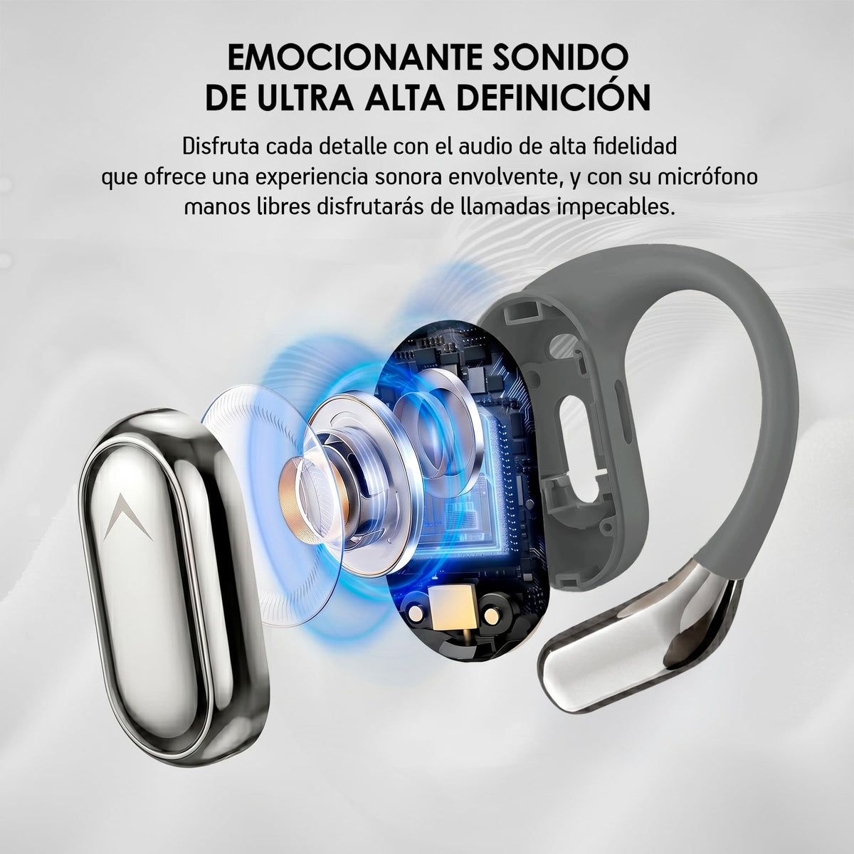 Akane Audífonos Inalámbricos Deportivos Open Ear Bluetooth 5.4 para Correr