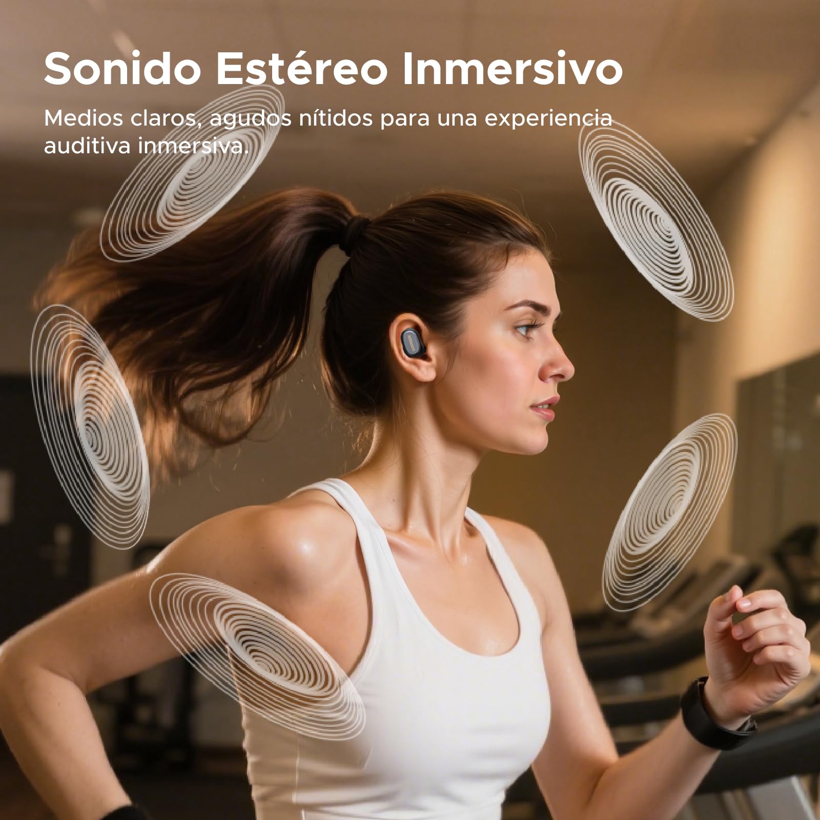 UGREEN Audífonos Inalámbricos In Ear Bluetooth 6.0, Batería hasta 32 Horas
