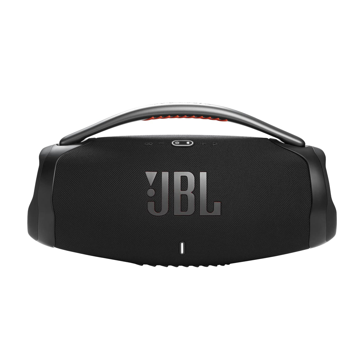 JBL Boombox 3 Bocina Portátil Bluetooth, 180W de Potencia, Reproducción 24 Horas, Resistente al Agua y Polvo IP67 - Negro