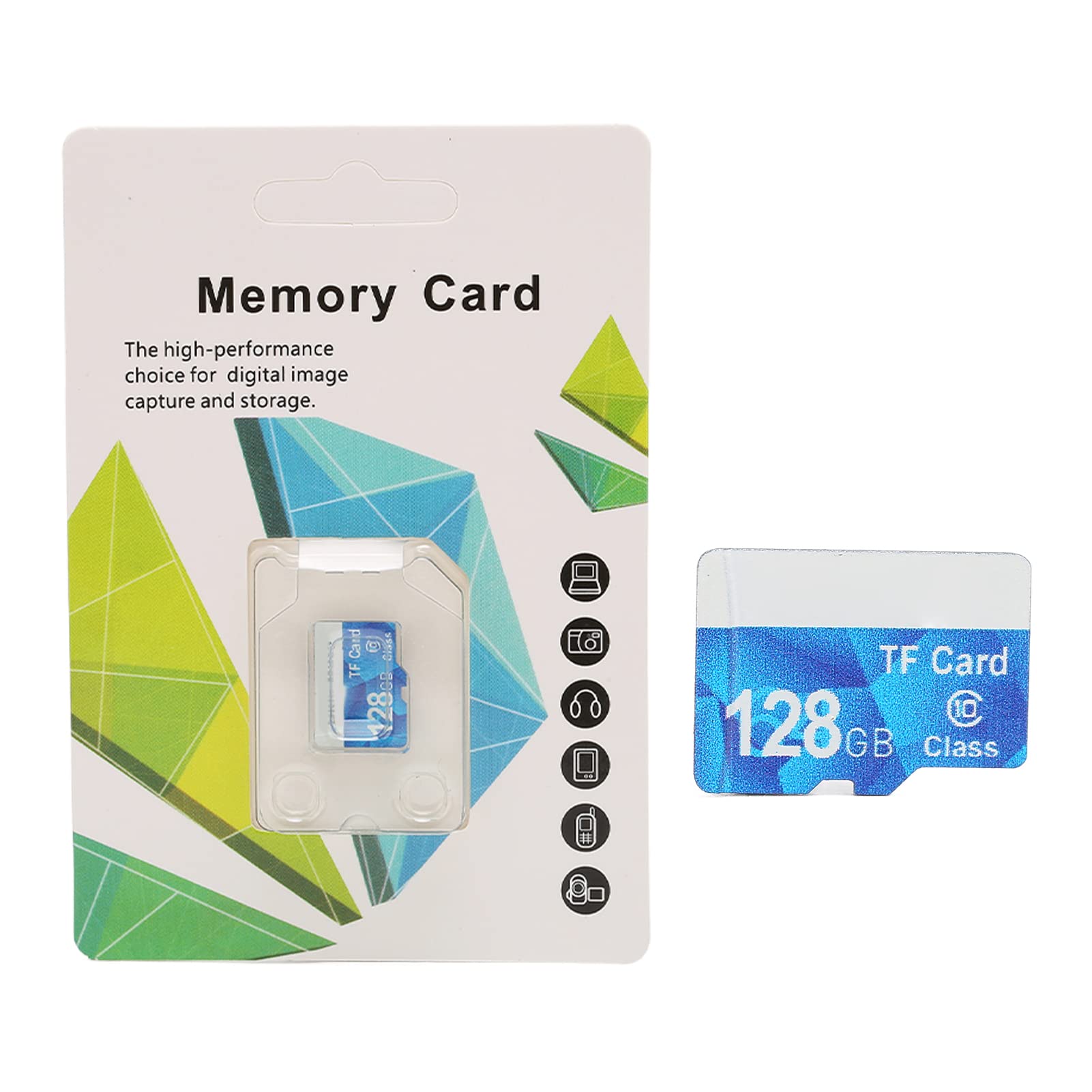 Yosoo Health Gear Tarjeta de Memoria Micro SD Clase 10 Alta Velocidad 128GB para Cámara, Deportes DV, Teléfono, Dash CAM, Endoscopio